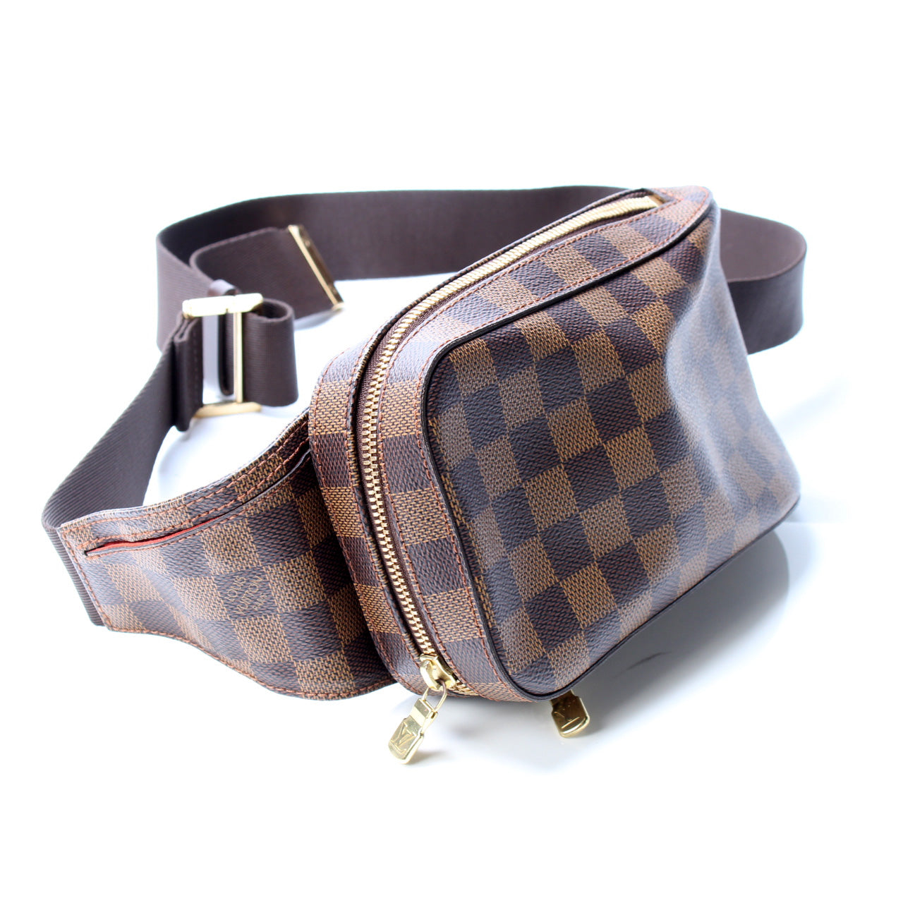 Louis Vuitton Geronimos Ebene Damier Handbag