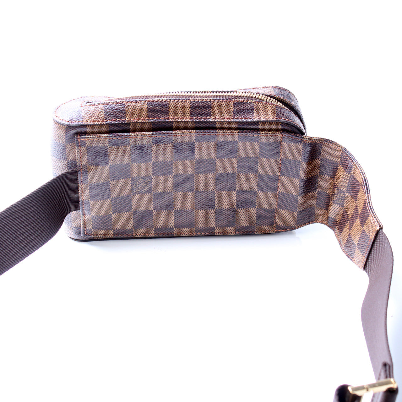 Louis Vuitton Geronimos Ebene Damier Handbag
