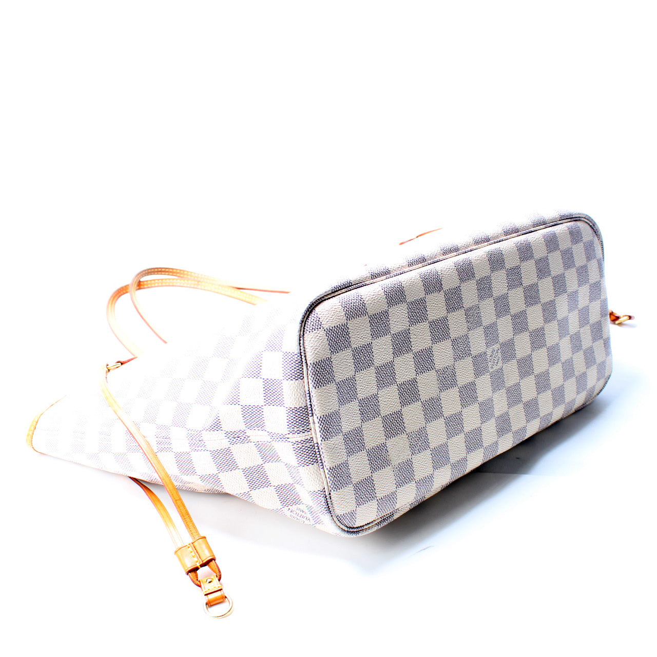 Louis Vuitton Neverfull MM Azur Damier Tote Bag Azur 8