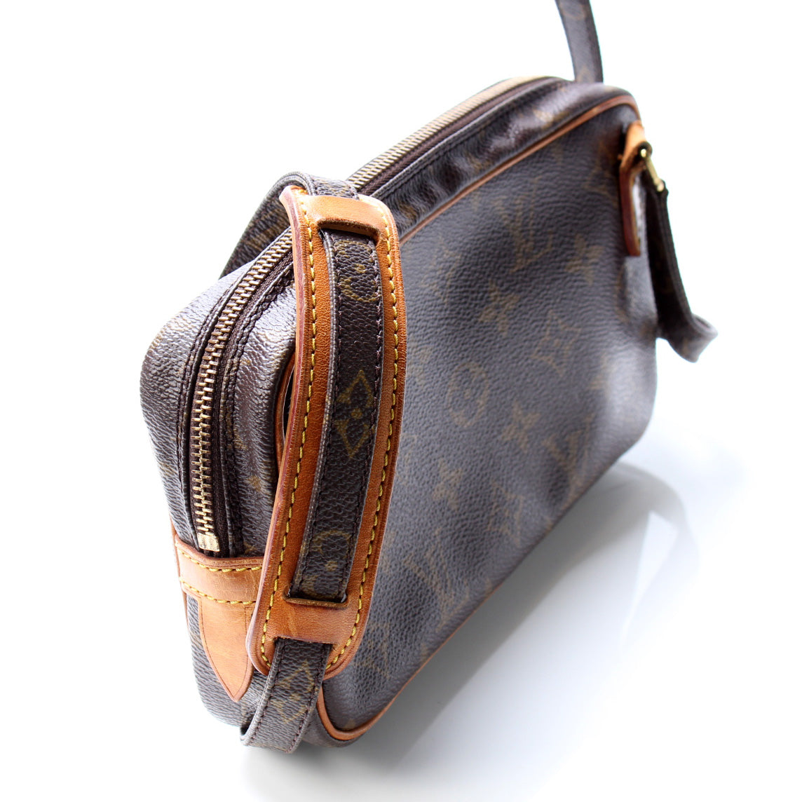 Louis Vuitton Pochette Marly Bandouliere Monogram Clutch Bag