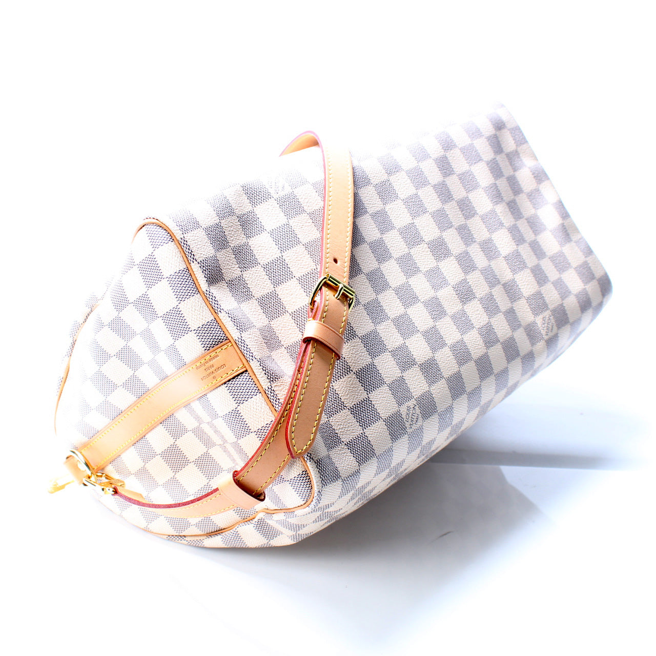 Louis Vuitton Speedy 35 Bandouliere Azur Damier Handbag Damier Azur