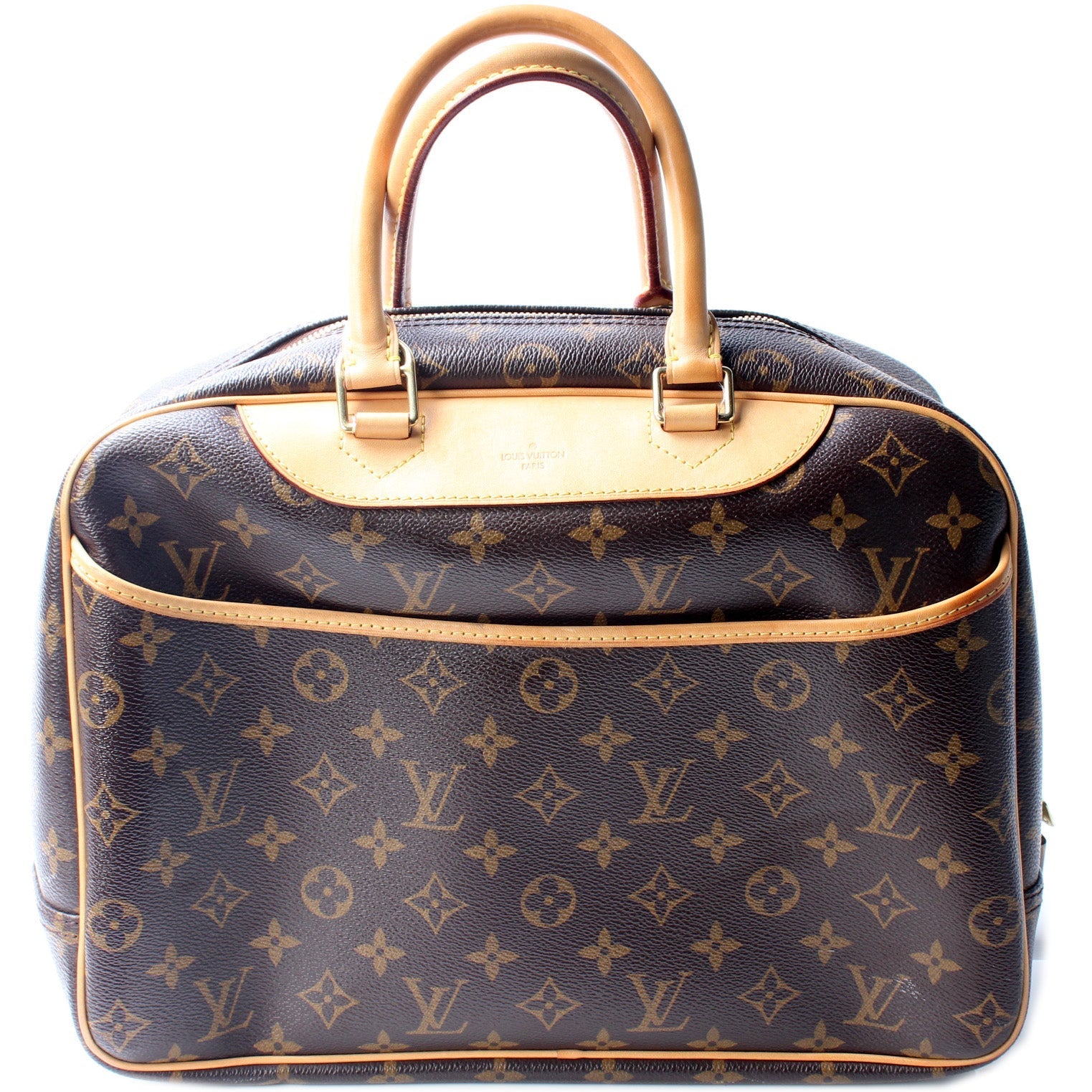 Louis Vuitton Deauville Monogram Handbag Monogram 8