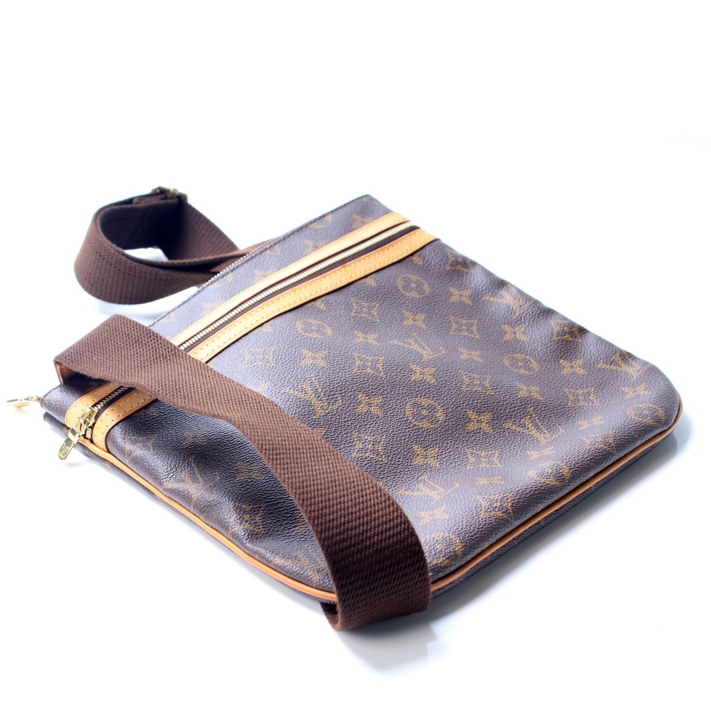 Louis Vuitton Pochette Bosphore Monogram Clutch Bag