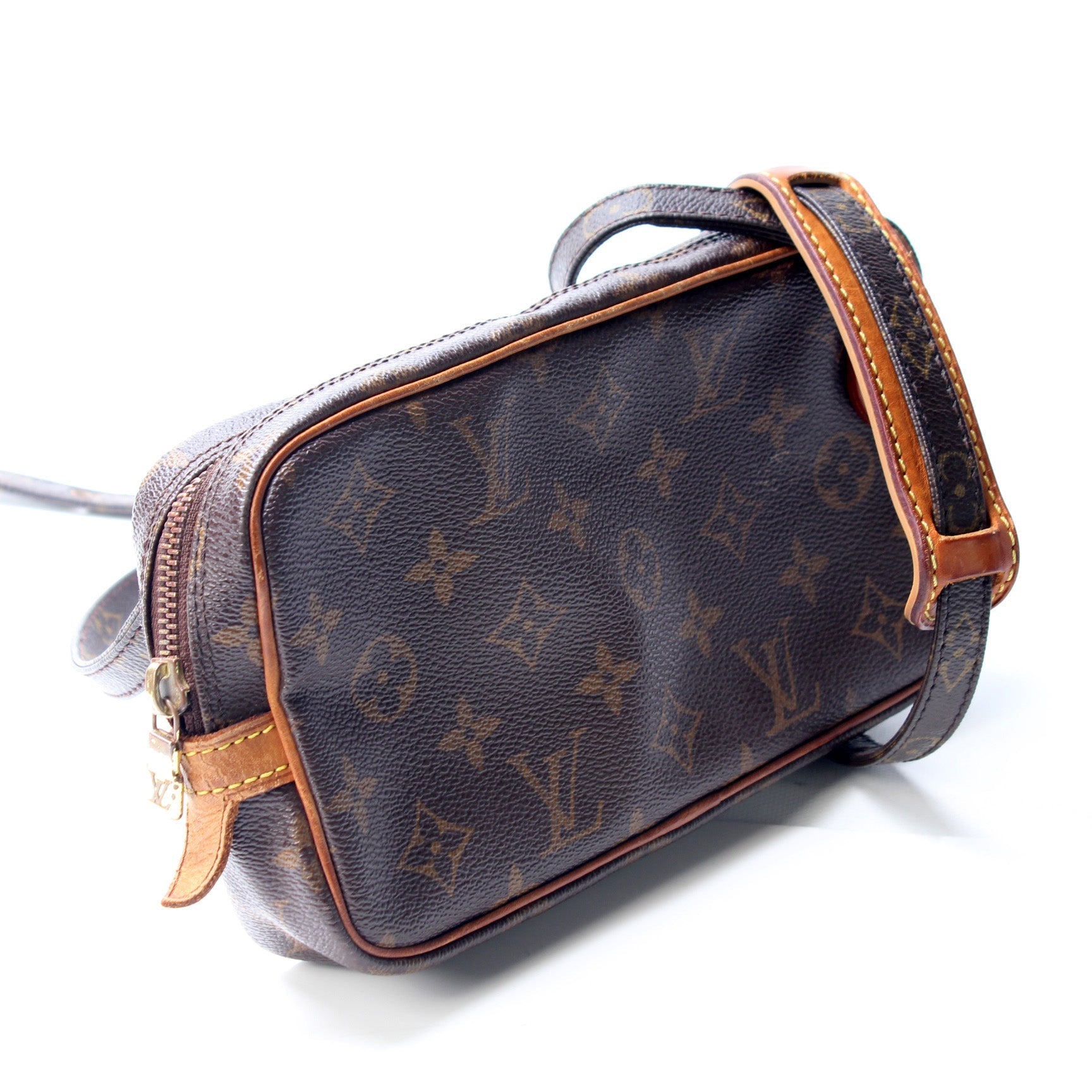 Louis Vuitton Pochette Marly Bandouliere Monogram Clutch Bag Monogram 6