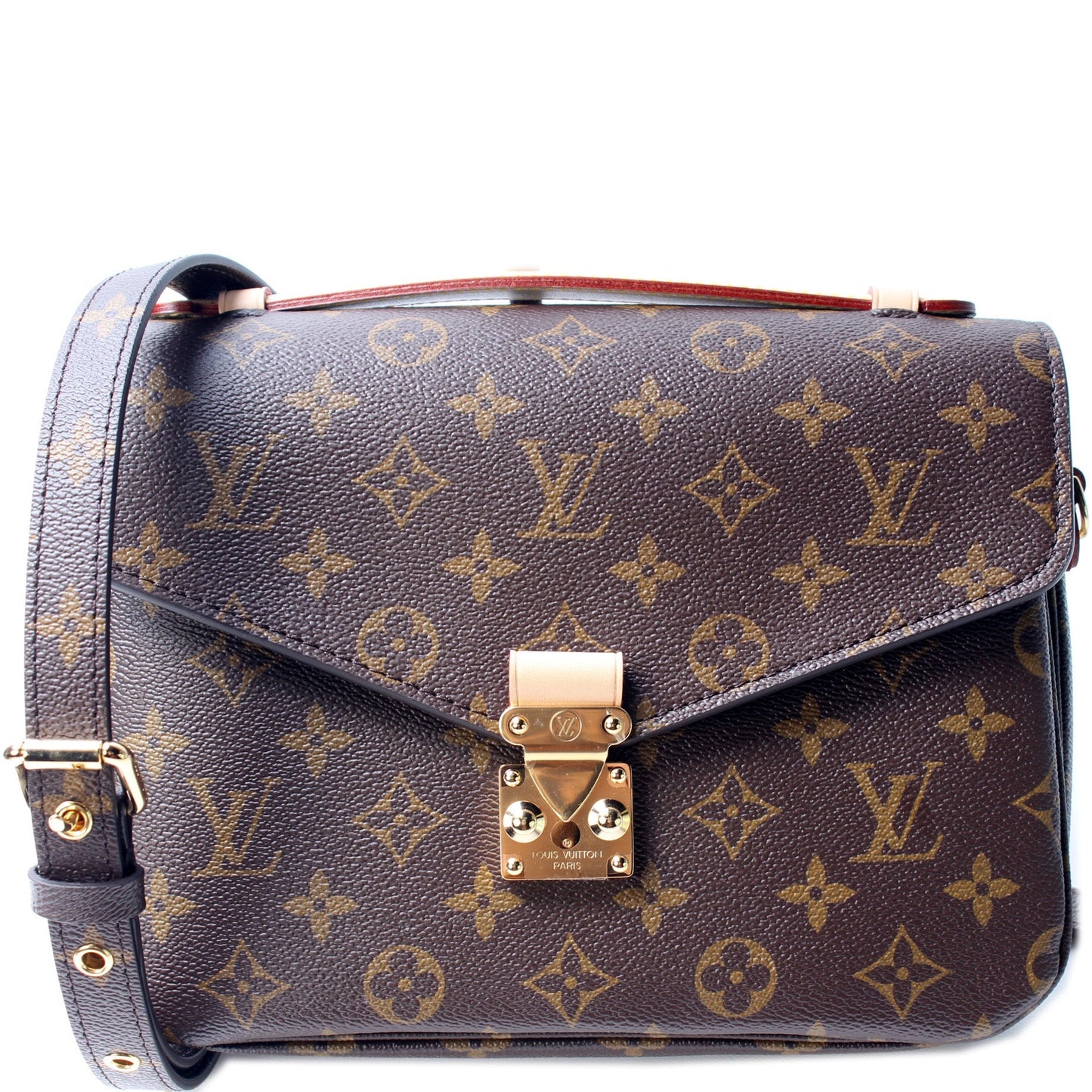 Louis Vuitton Pochette Metis Monogram Clutch Bag Monogram 9