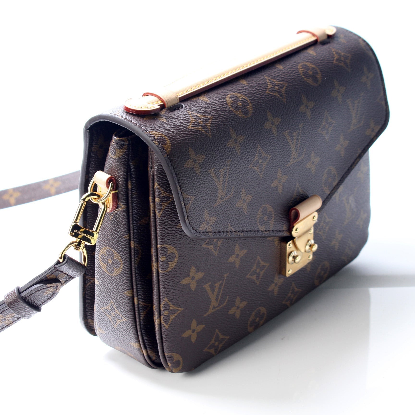 Louis Vuitton Pochette Metis Monogram Clutch Bag Monogram 9