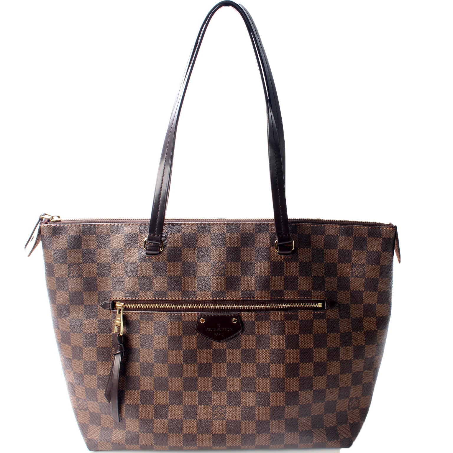 Louis Vuitton Iena MM Ebene Damier Handbag