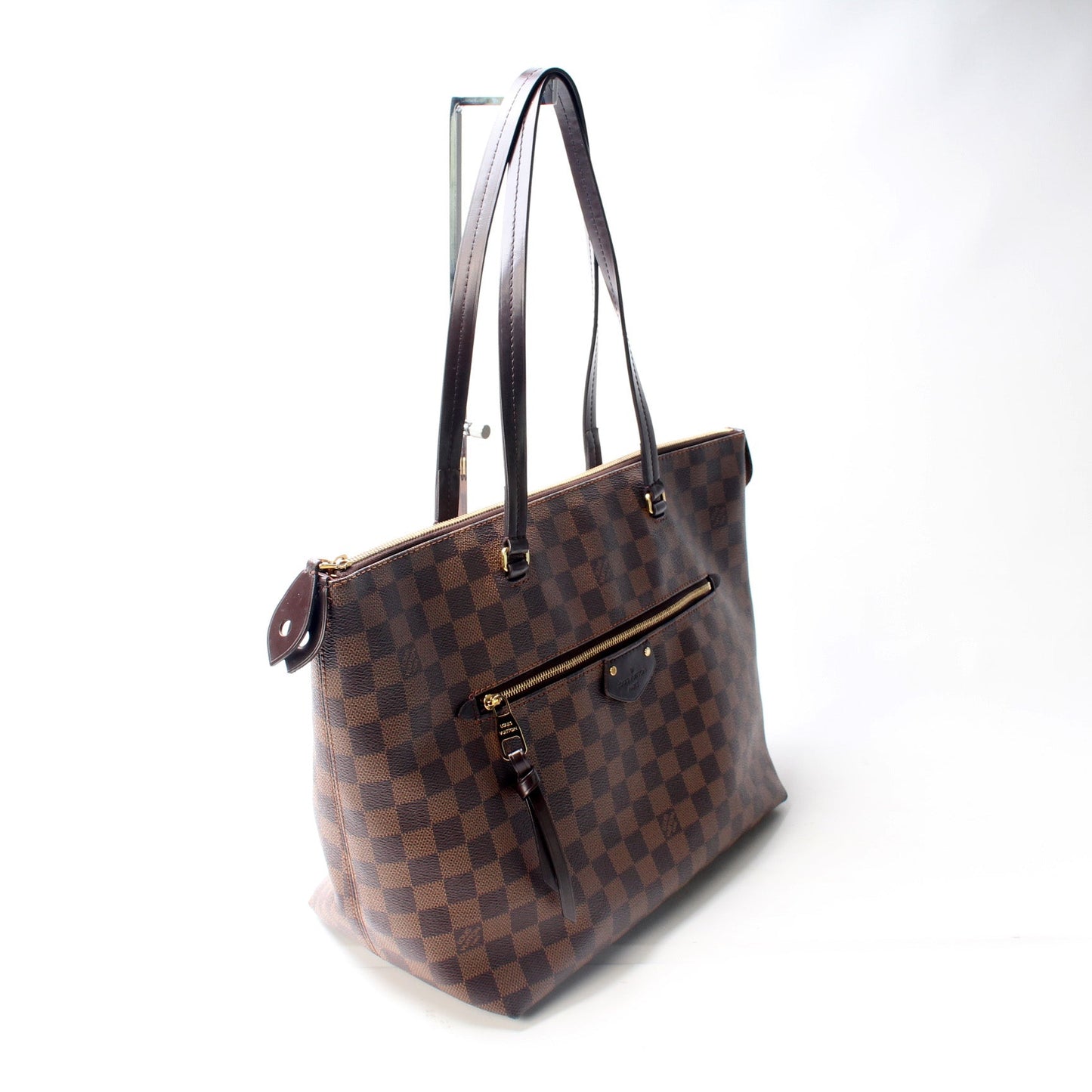 Louis Vuitton Iena MM Ebene Damier Handbag