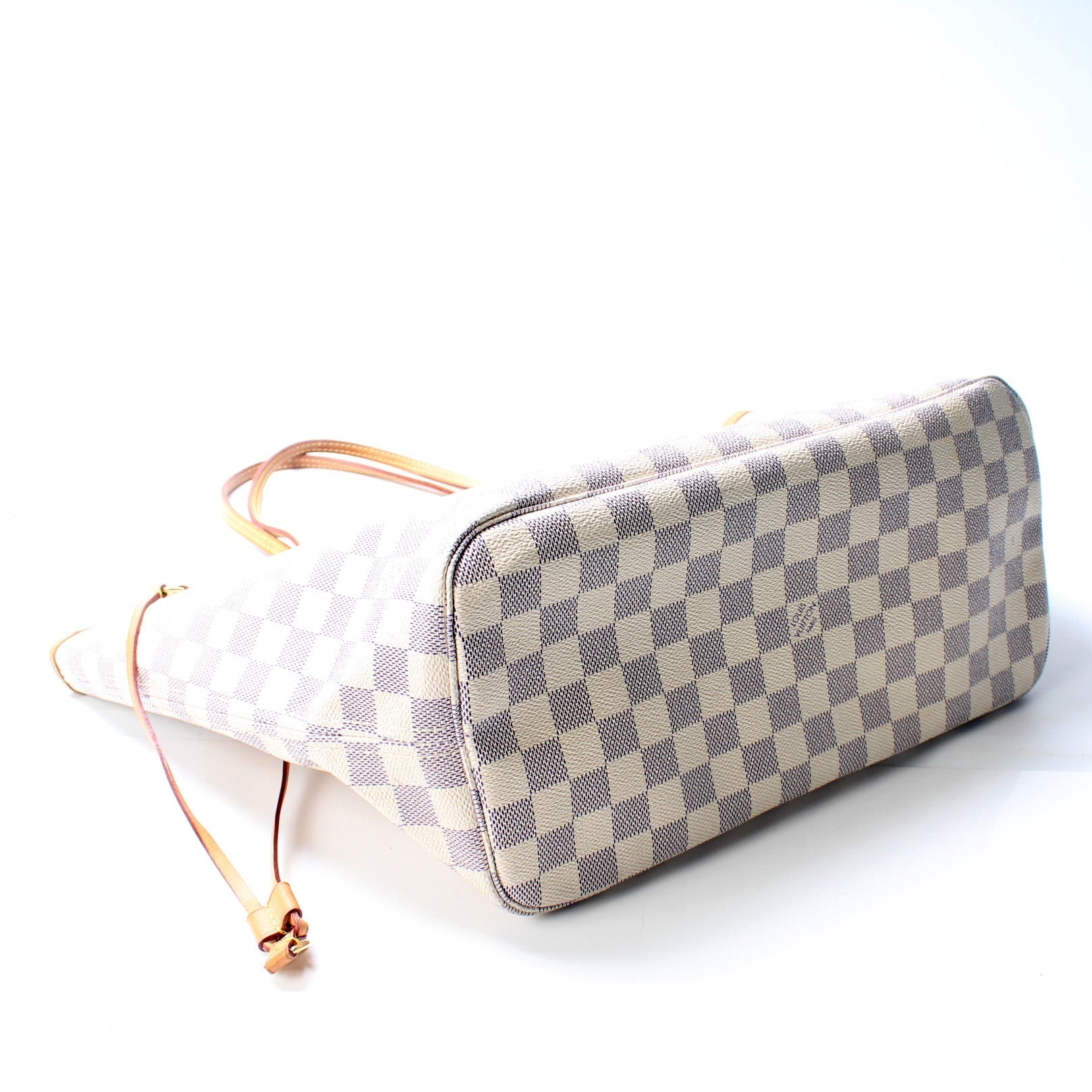 Louis Vuitton Neverfull MM Azur Damier Tote Bag Azur 11
