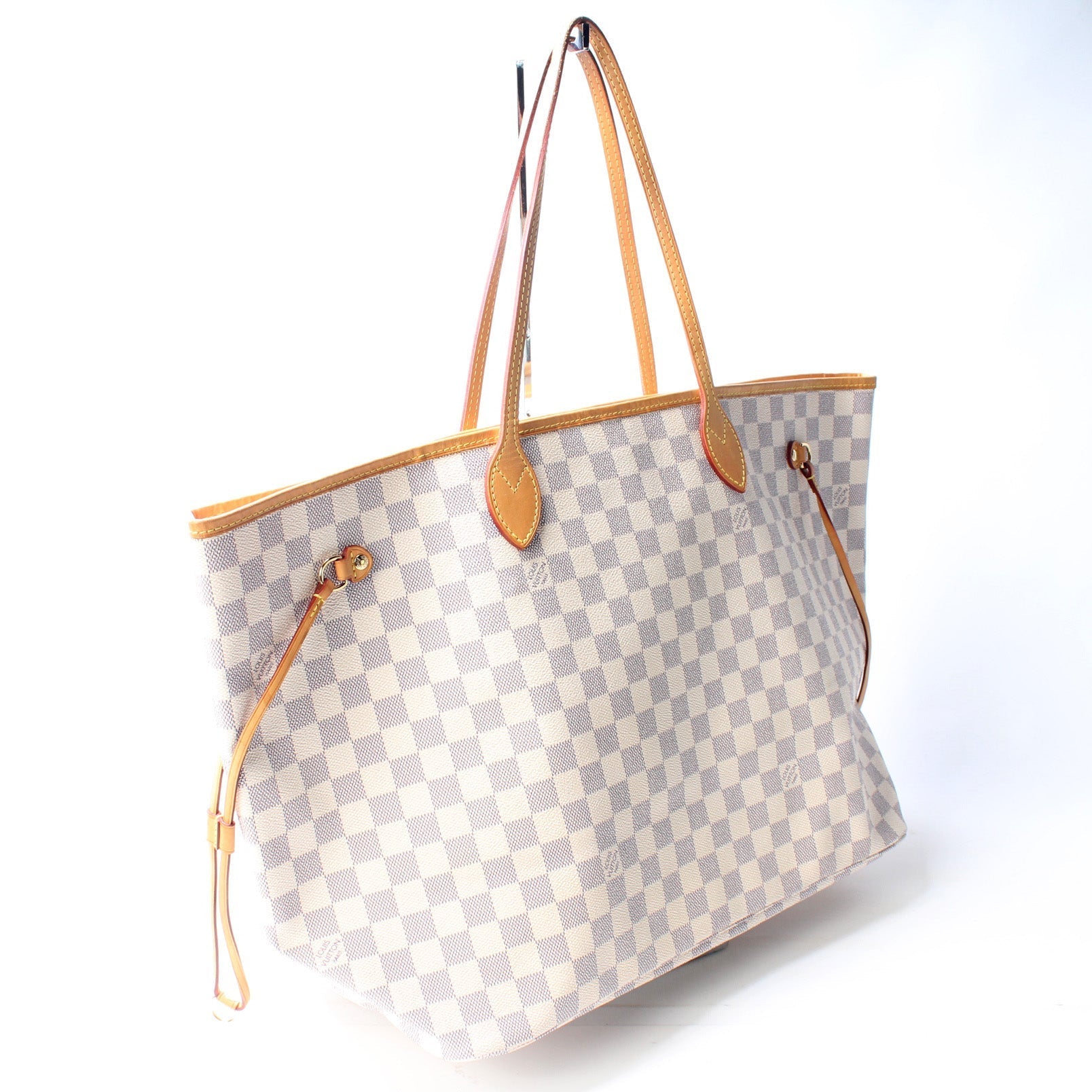 Louis Vuitton Neverfull GM Azur Damier Tote Bag