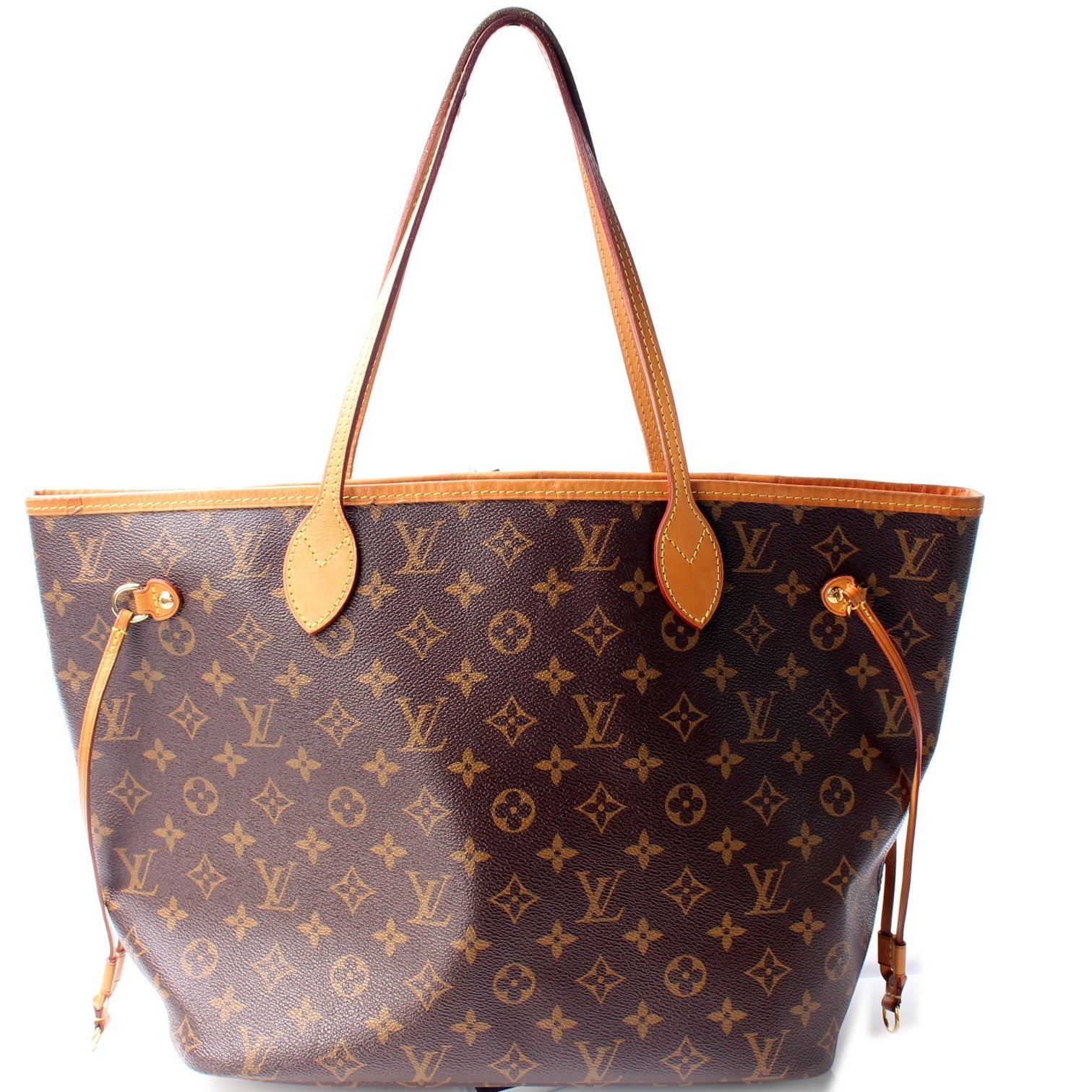 Louis Vuitton Neverfull MM Monogram Tote Bag Monogram 25
