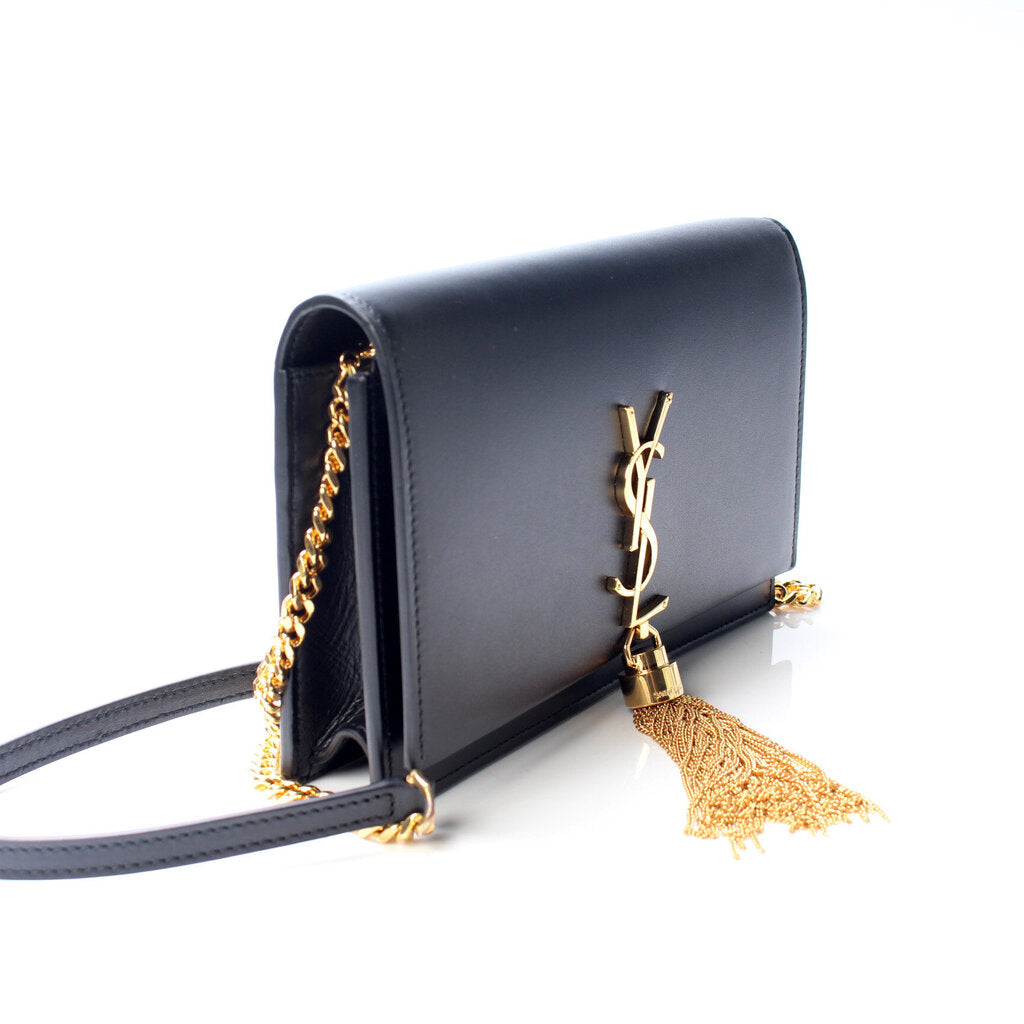 YSL Saint Laurent Kate Tassel Wallet Bag Chain Travel Bag Tassel Chain Wallet
