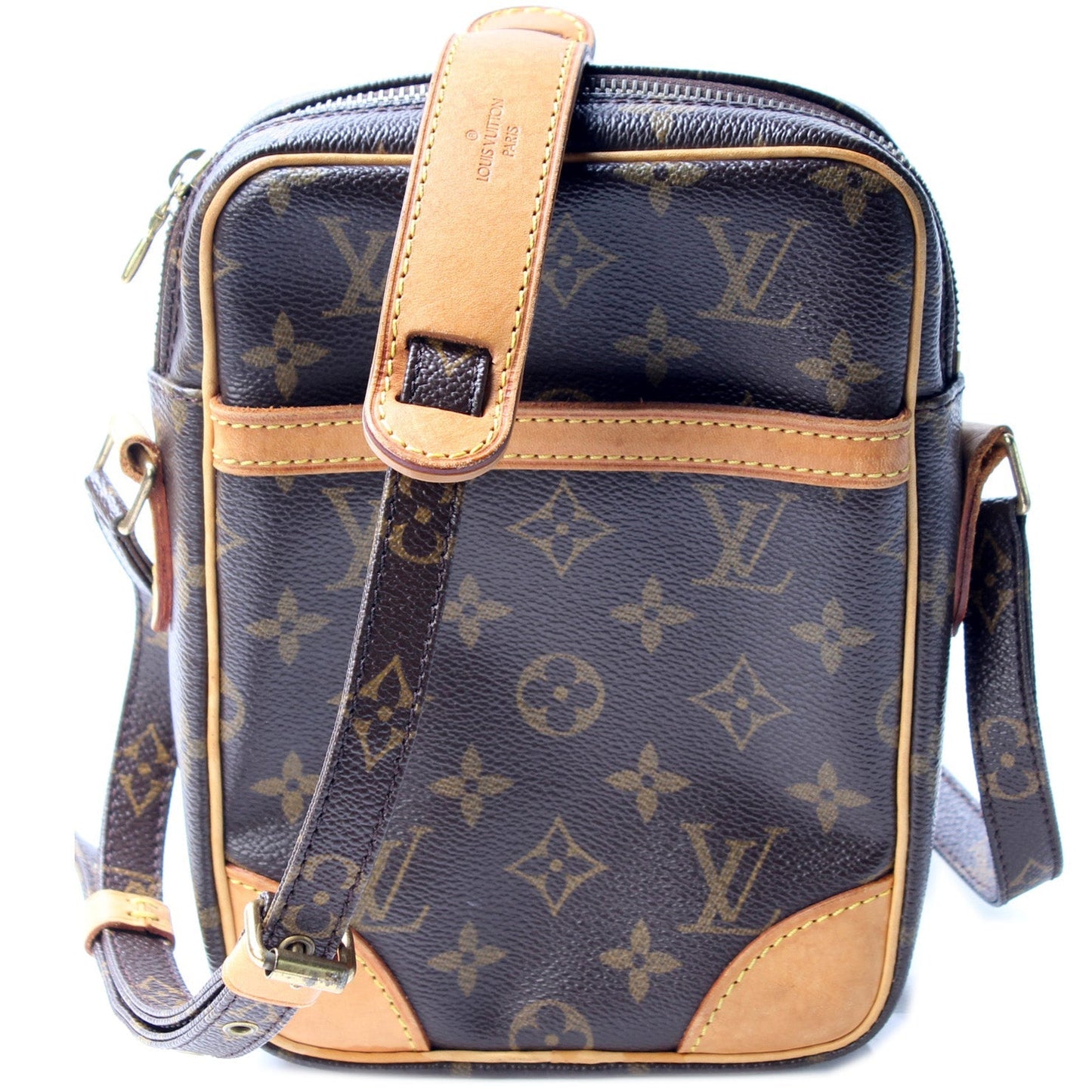 Louis Vuitton Danube Monogram Handbag Monogram 15