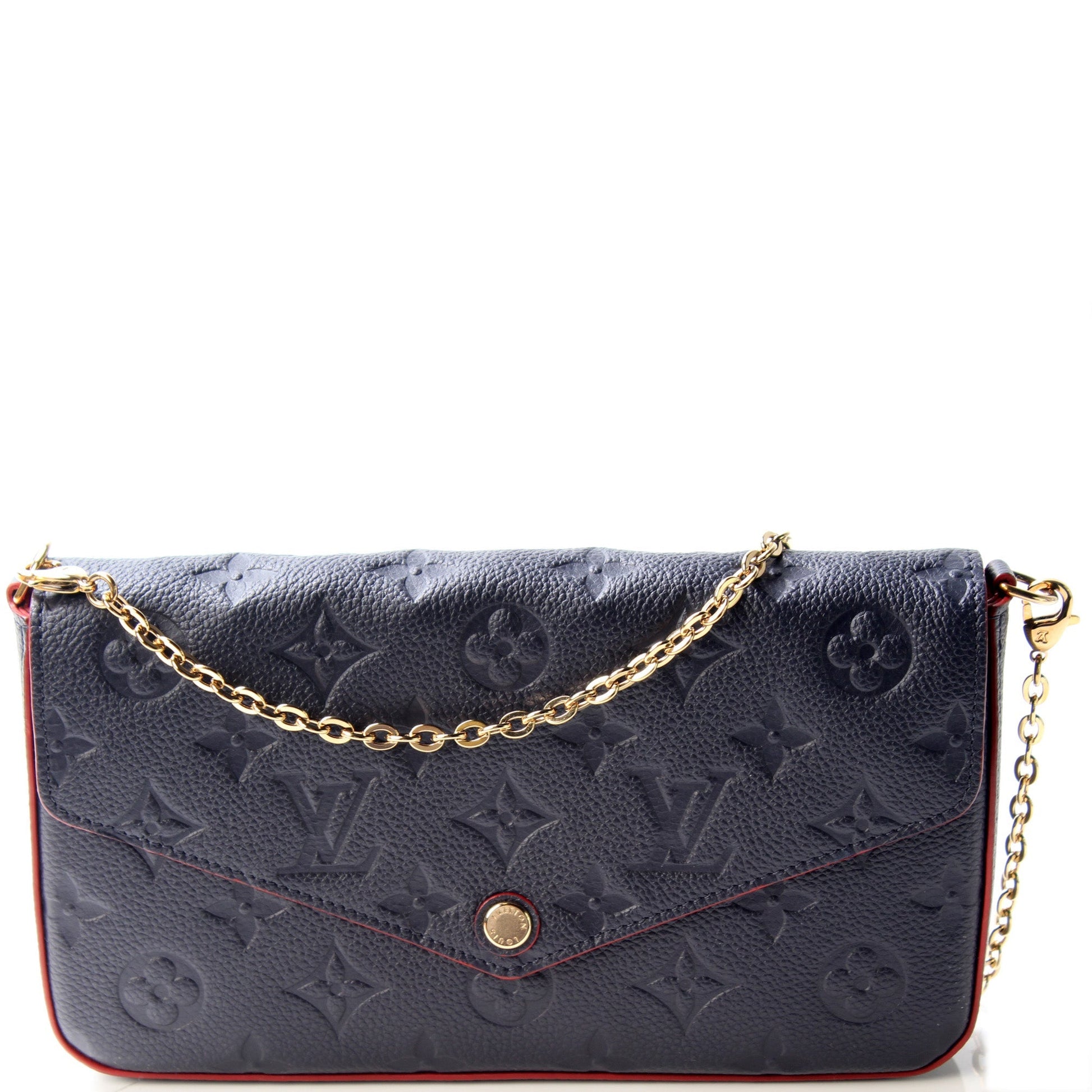 Louis Vuitton Pochette Felicie Empriente Clutch Bag