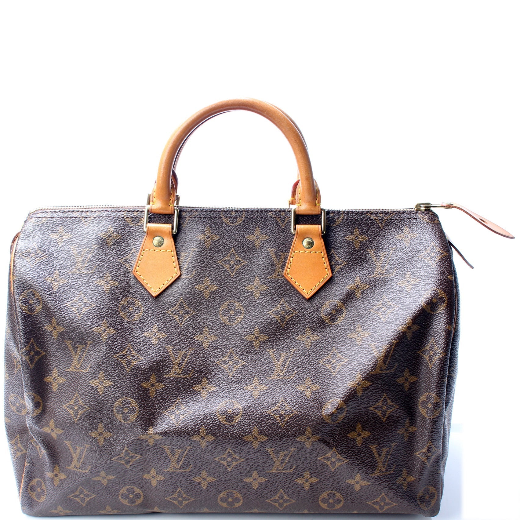 Louis Vuitton Speedy 35 Monogram Handbag Monogram 13