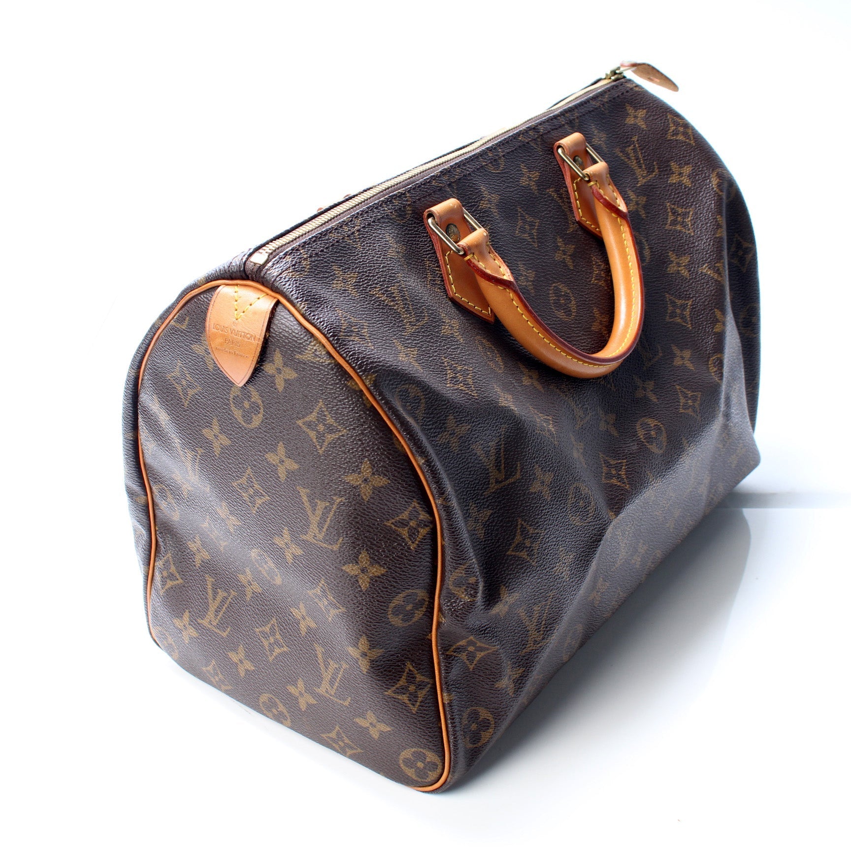 Louis Vuitton Speedy 35 Monogram Handbag Monogram 13
