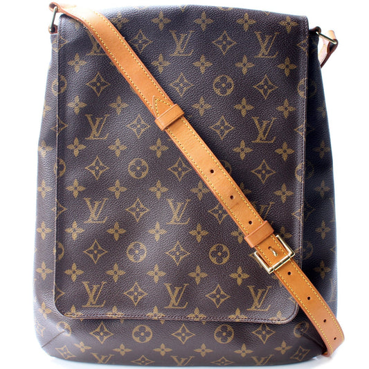 Louis Vuitton Mussette Messenger Monogram Crossbody Bag