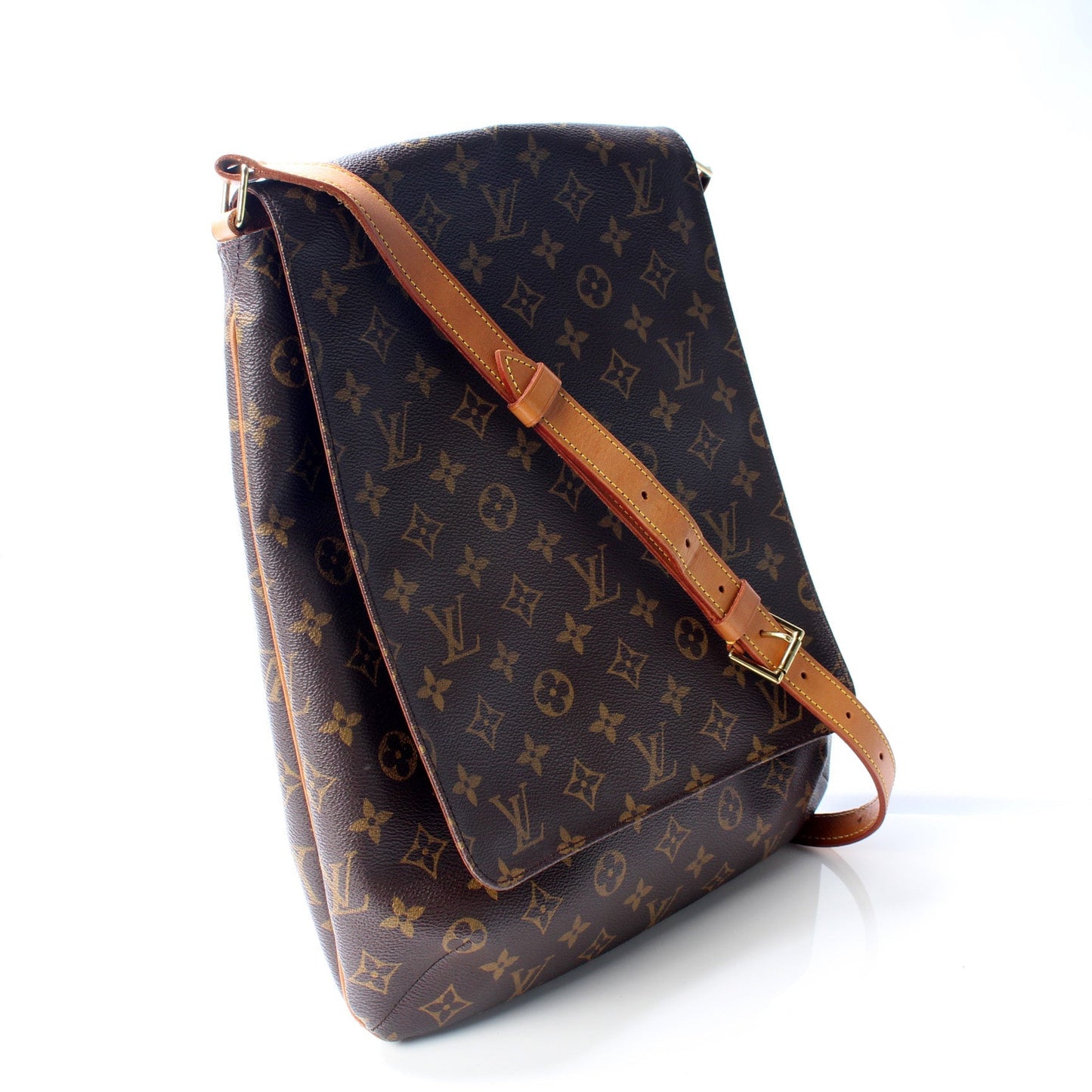Louis Vuitton Mussette Messenger Monogram Crossbody Bag