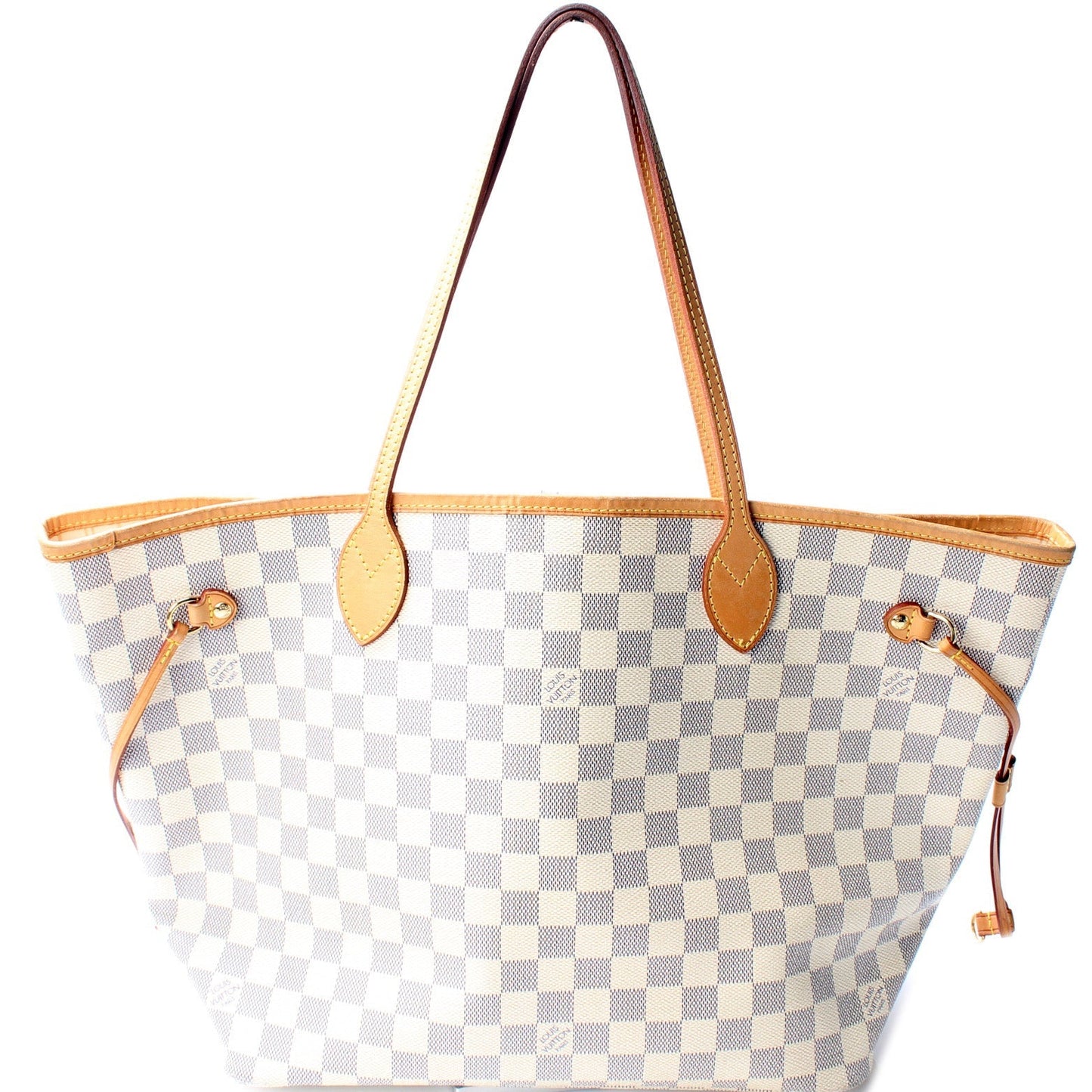 Louis Vuitton Neverfull MM Azur Damier Tote Bag Azur 21