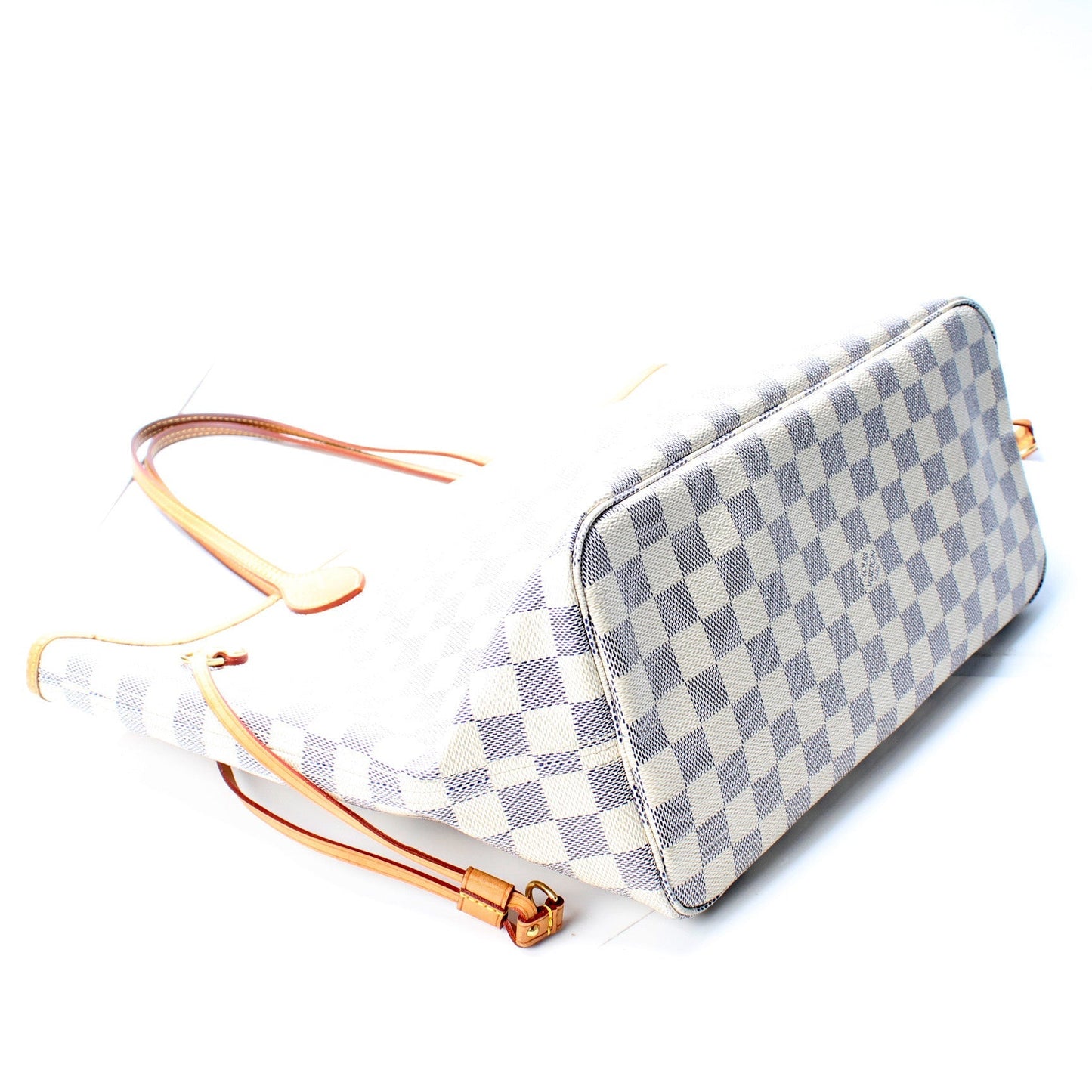 Louis Vuitton Neverfull MM Azur Damier Tote Bag Azur 21