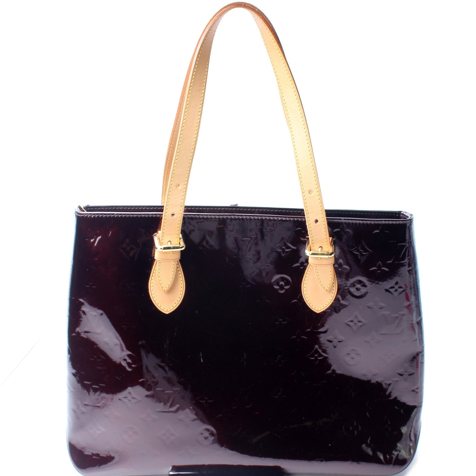 Louis Vuitton Brentwood Vernis Handbag