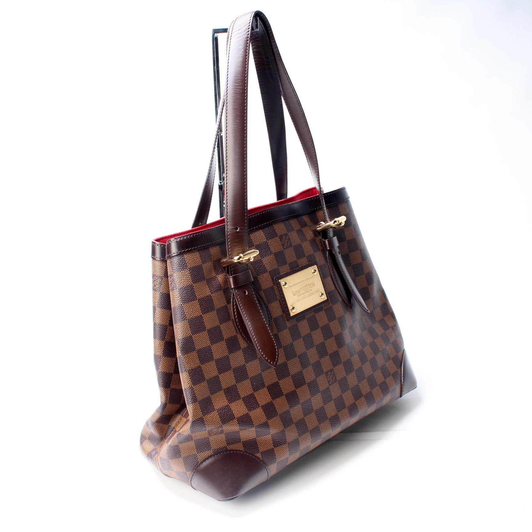 Louis Vuitton Hampstead MM Ebene Damier Handbag Ebene 12