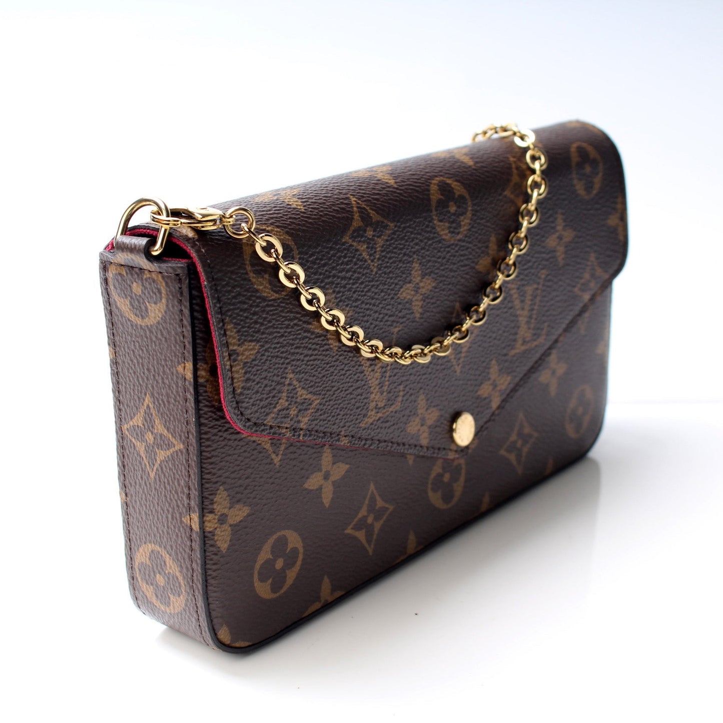 Louis Vuitton Pochette Felicie Monogram Clutch Bag Monogram 8