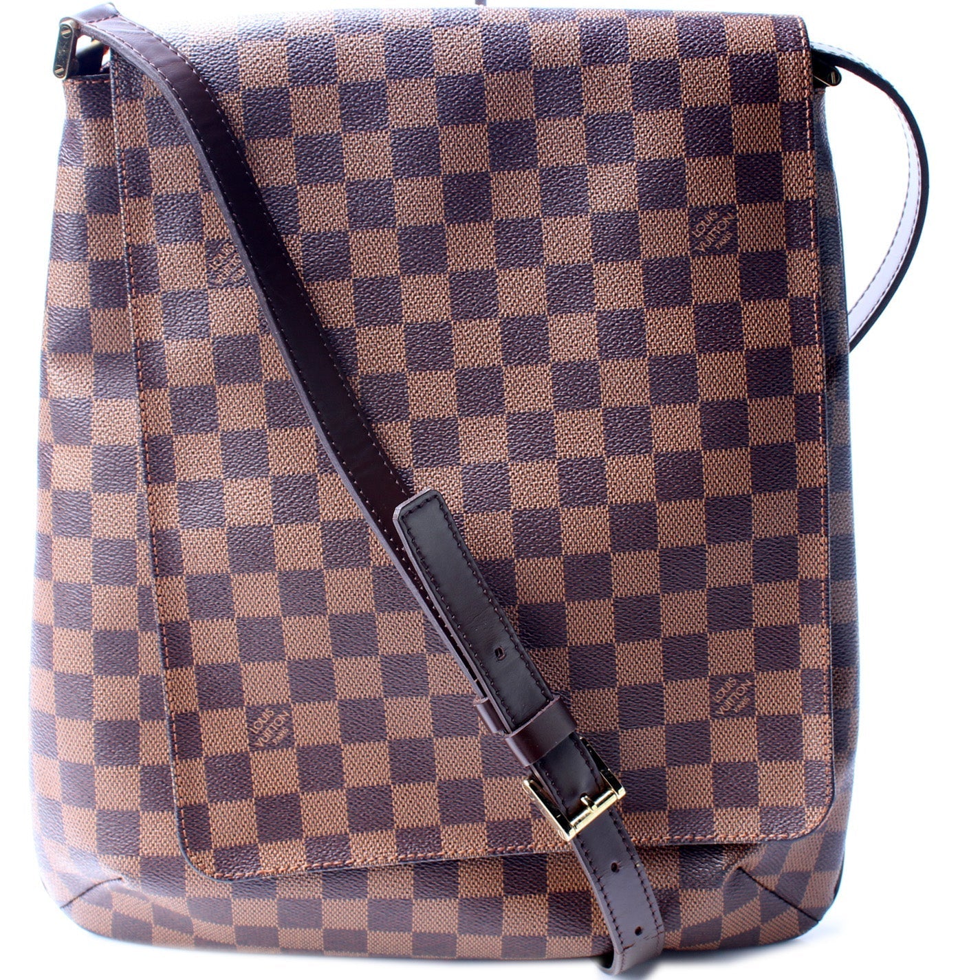 Louis Vuitton M tte Messenger Ebene Damier Crossbody Bag
