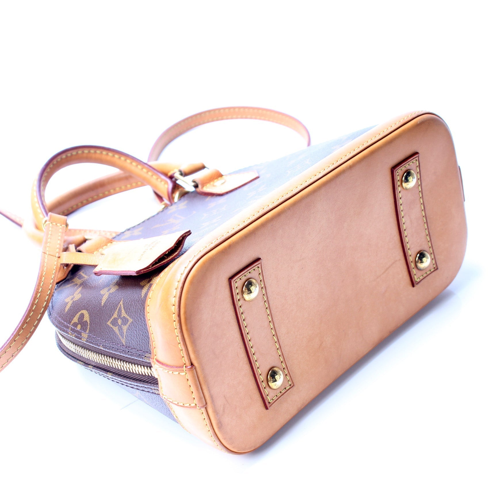Louis Vuitton Alma BB Monogram Handbag Monogram 2