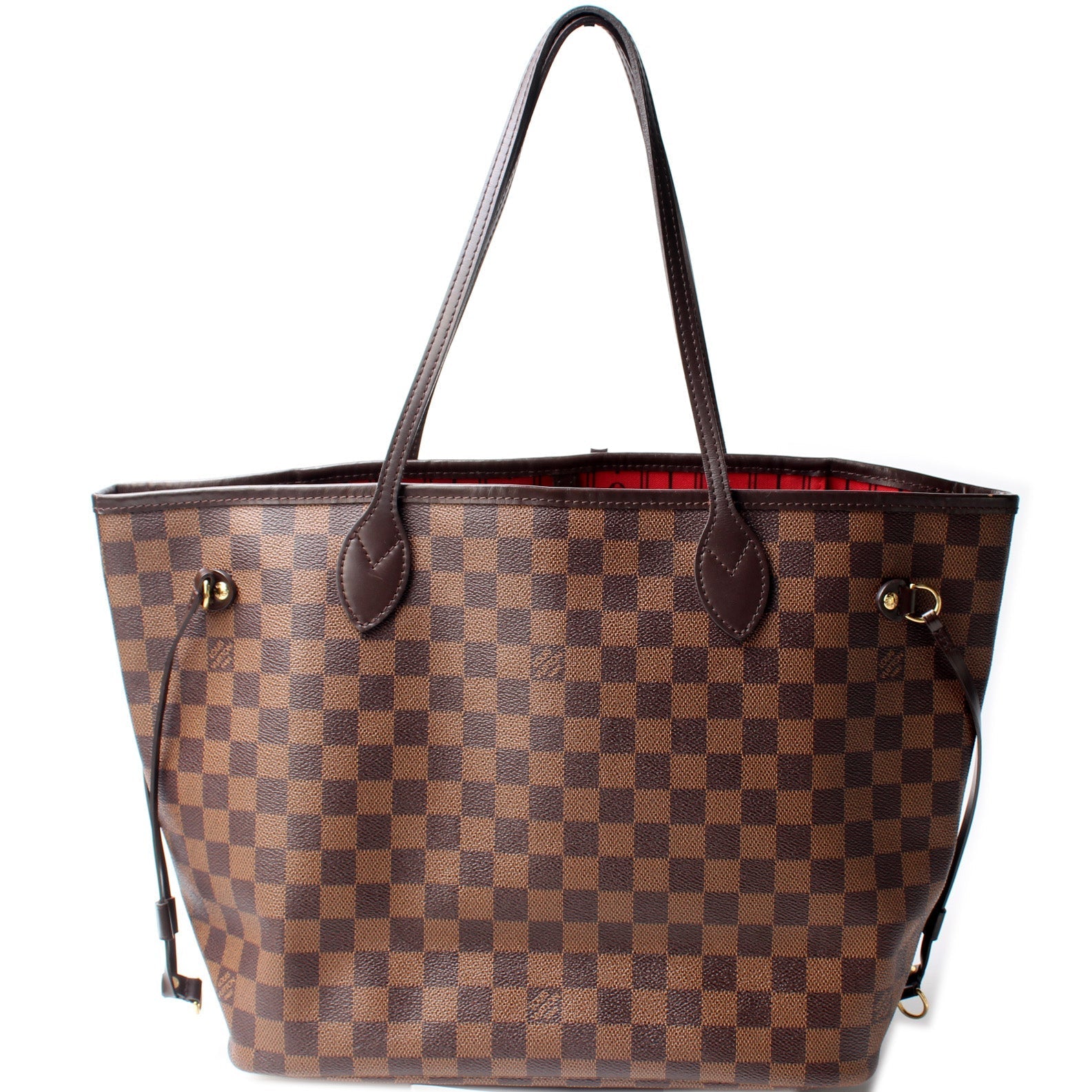 Louis Vuitton Neverfull MM Ebene Damier Tote Bag Ebene E8D41Bef