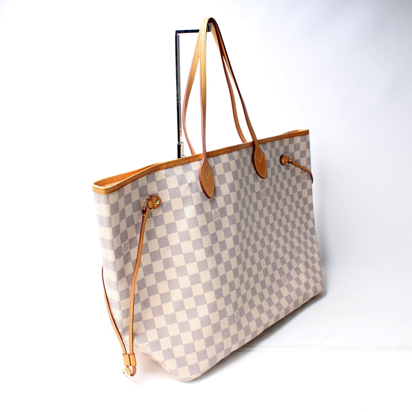 Louis Vuitton Neverfull GM Azur Damier Tote Bag Azur 4