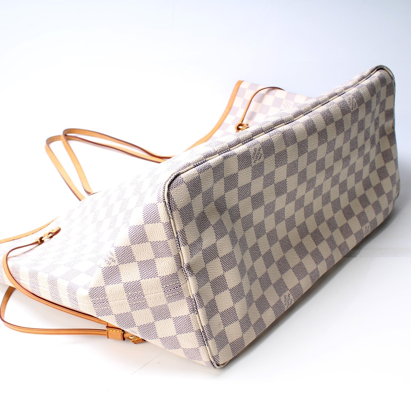 Louis Vuitton Neverfull GM Azur Damier Tote Bag Azur 4