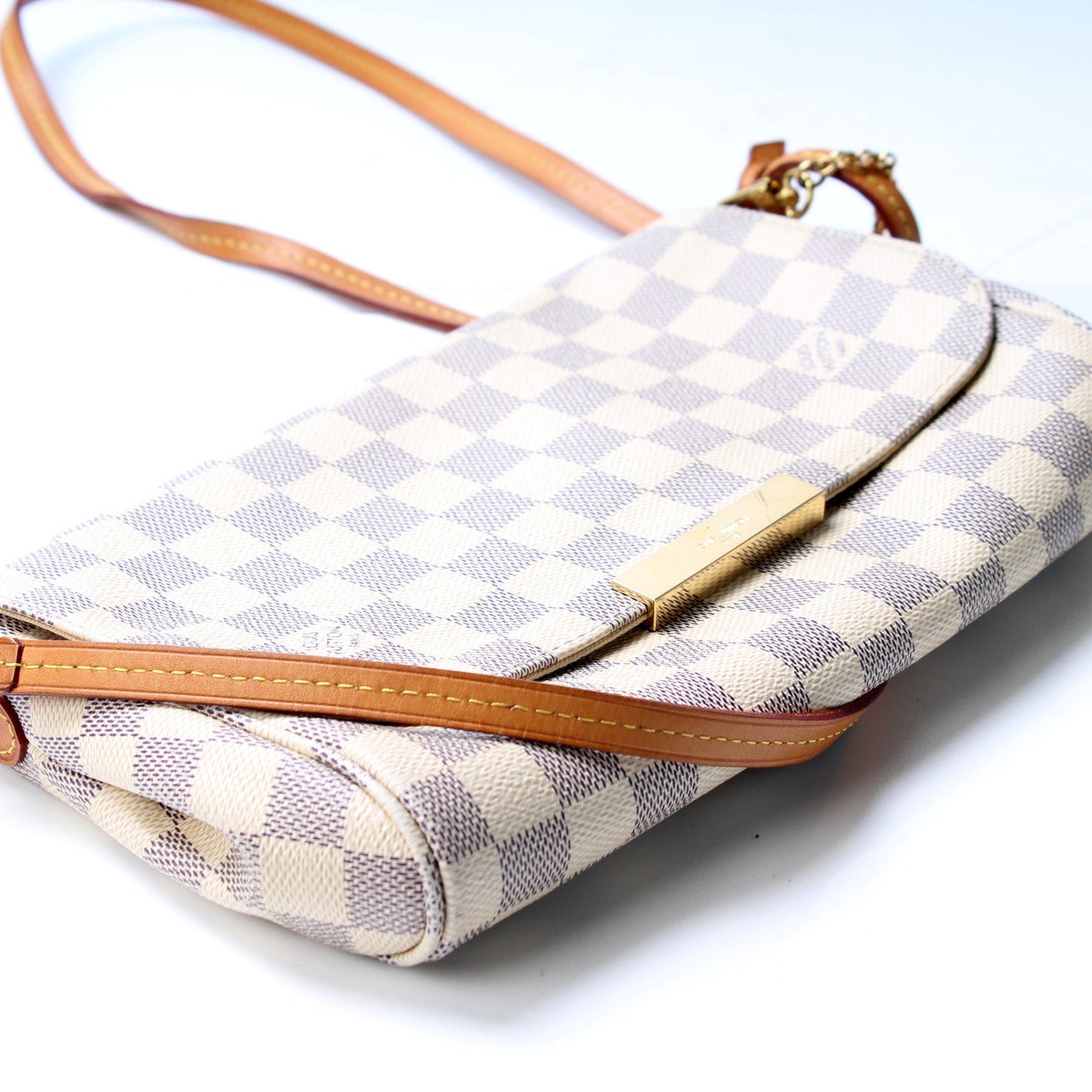 Louis Vuitton Favorite MM Azur Damier Handbag