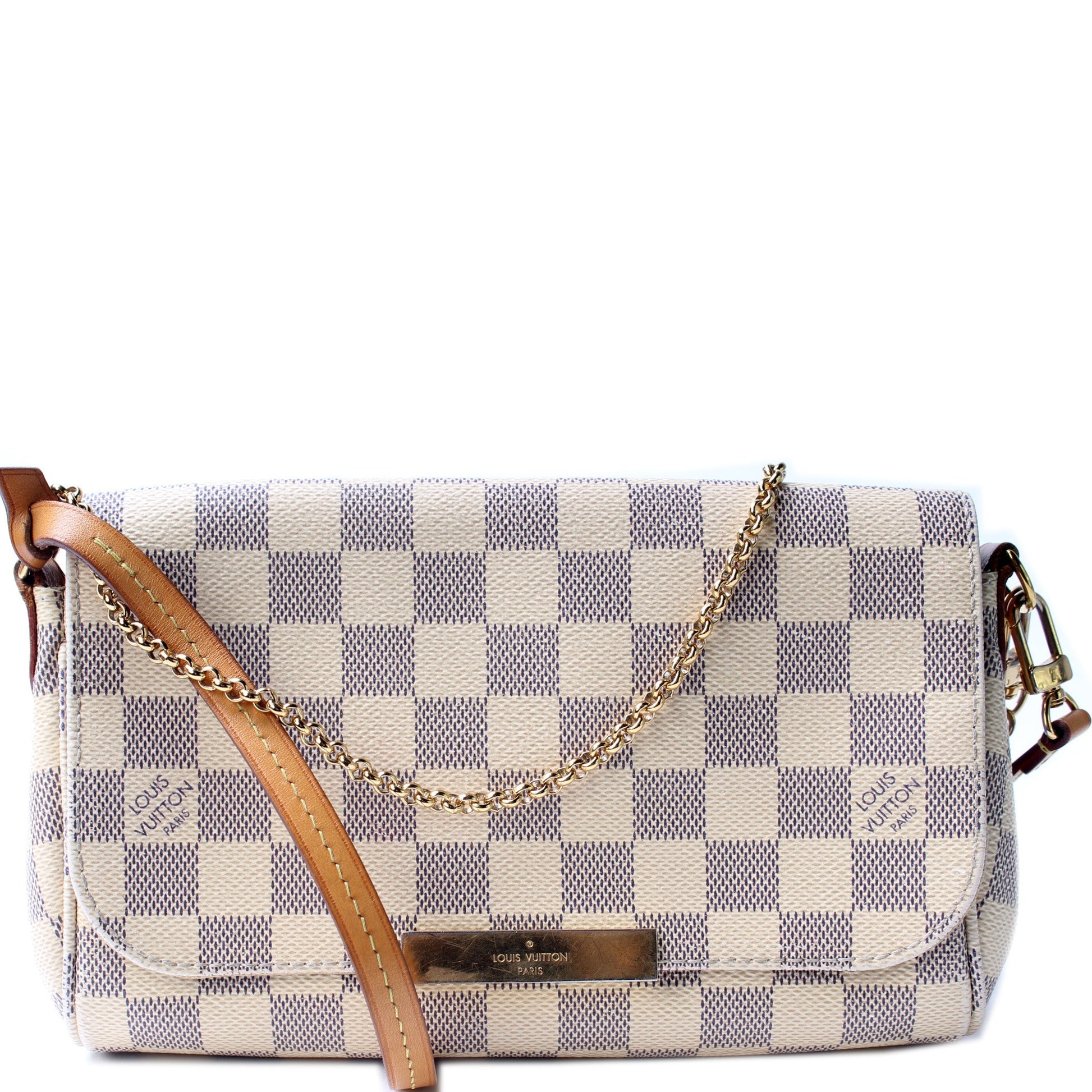 Louis Vuitton Favorite PM Azur Damier Handbag