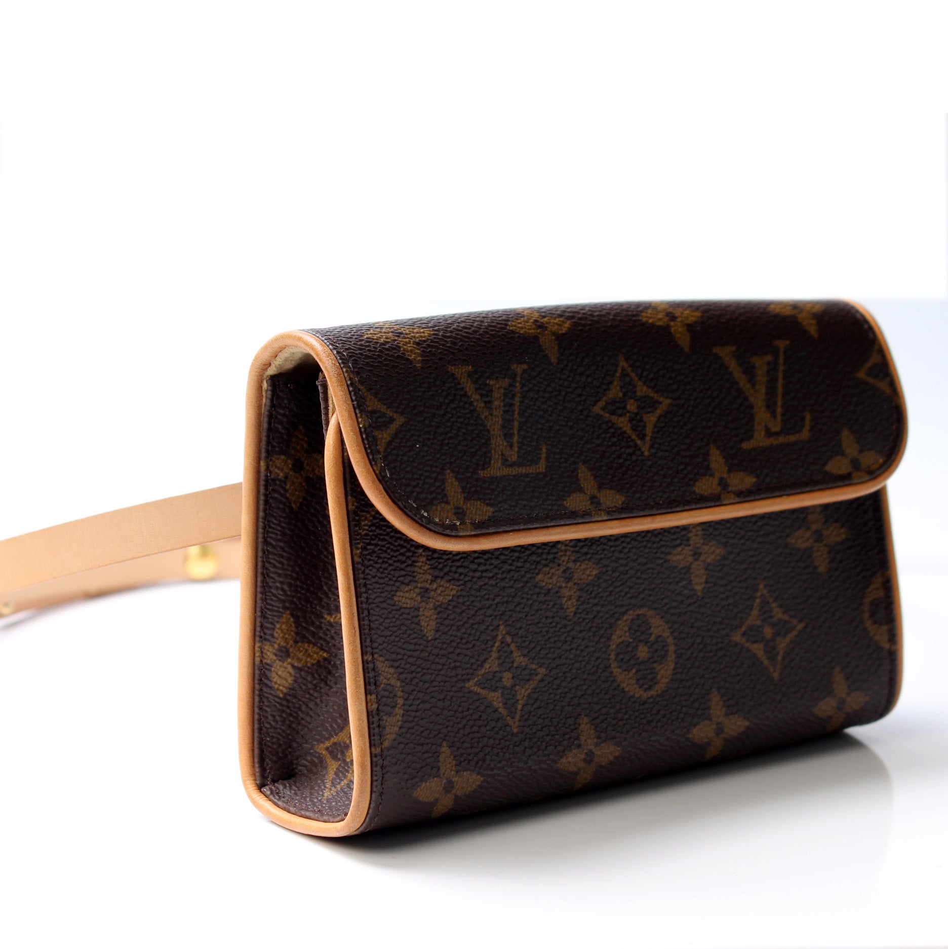Louis Vuitton Pochette Florentine Monogram Clutch Bag