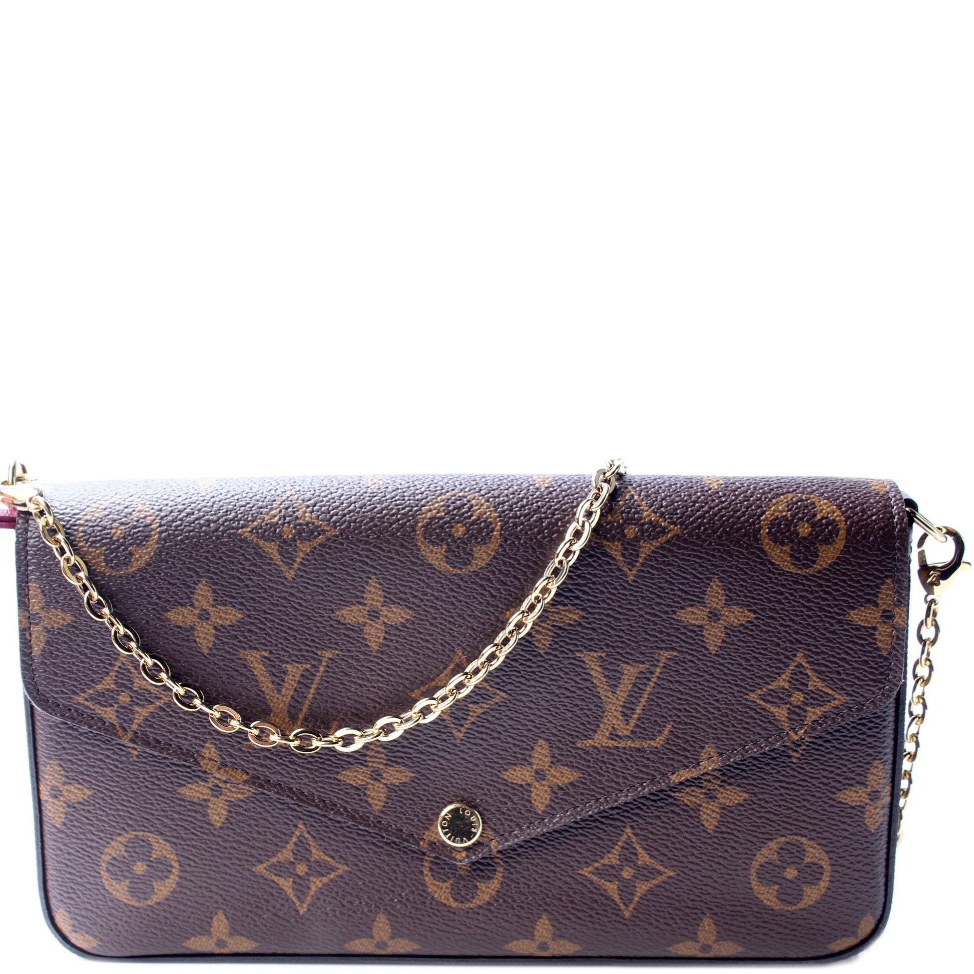 Louis Vuitton Pochette Felicie Monogram Clutch Bag Monogram 10