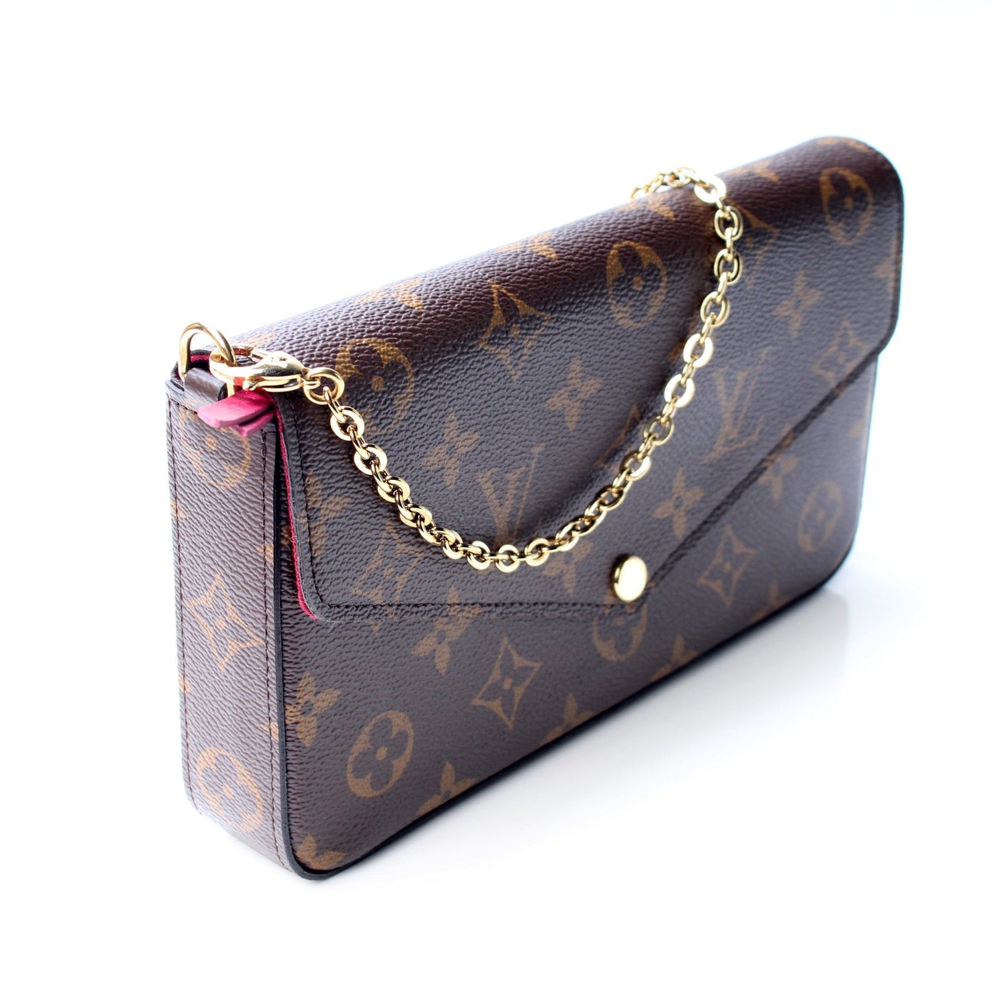 Louis Vuitton Pochette Felicie Monogram Clutch Bag Monogram 10