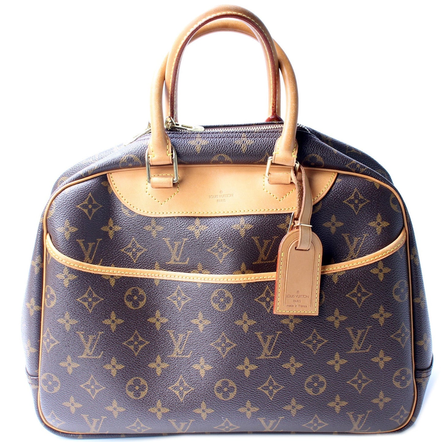 Louis Vuitton Deauville Monogram Handbag Monogram 9