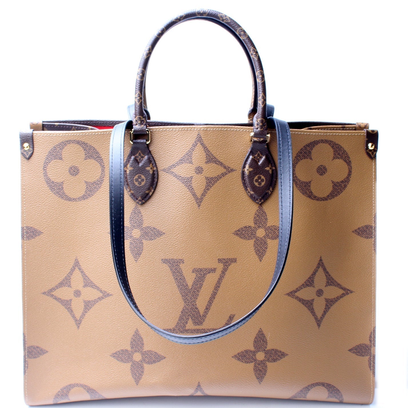 Louis Vuitton Onthego GM Giant Reverse Monogram Handbag