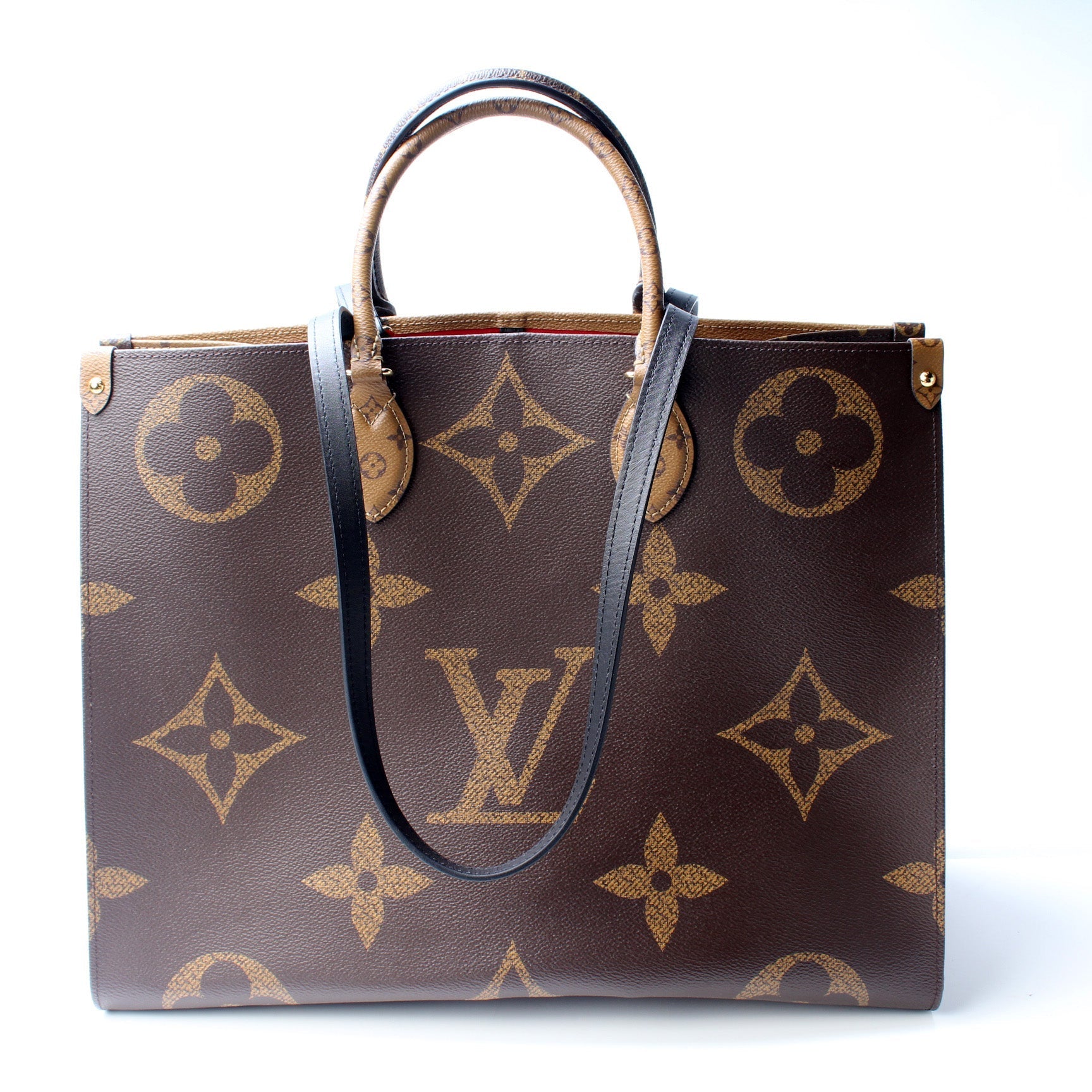 Louis Vuitton Onthego GM Giant Reverse Monogram Handbag
