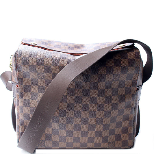 Louis Vuitton Naviglio Messenger Ebene Damier Crossbody Bag