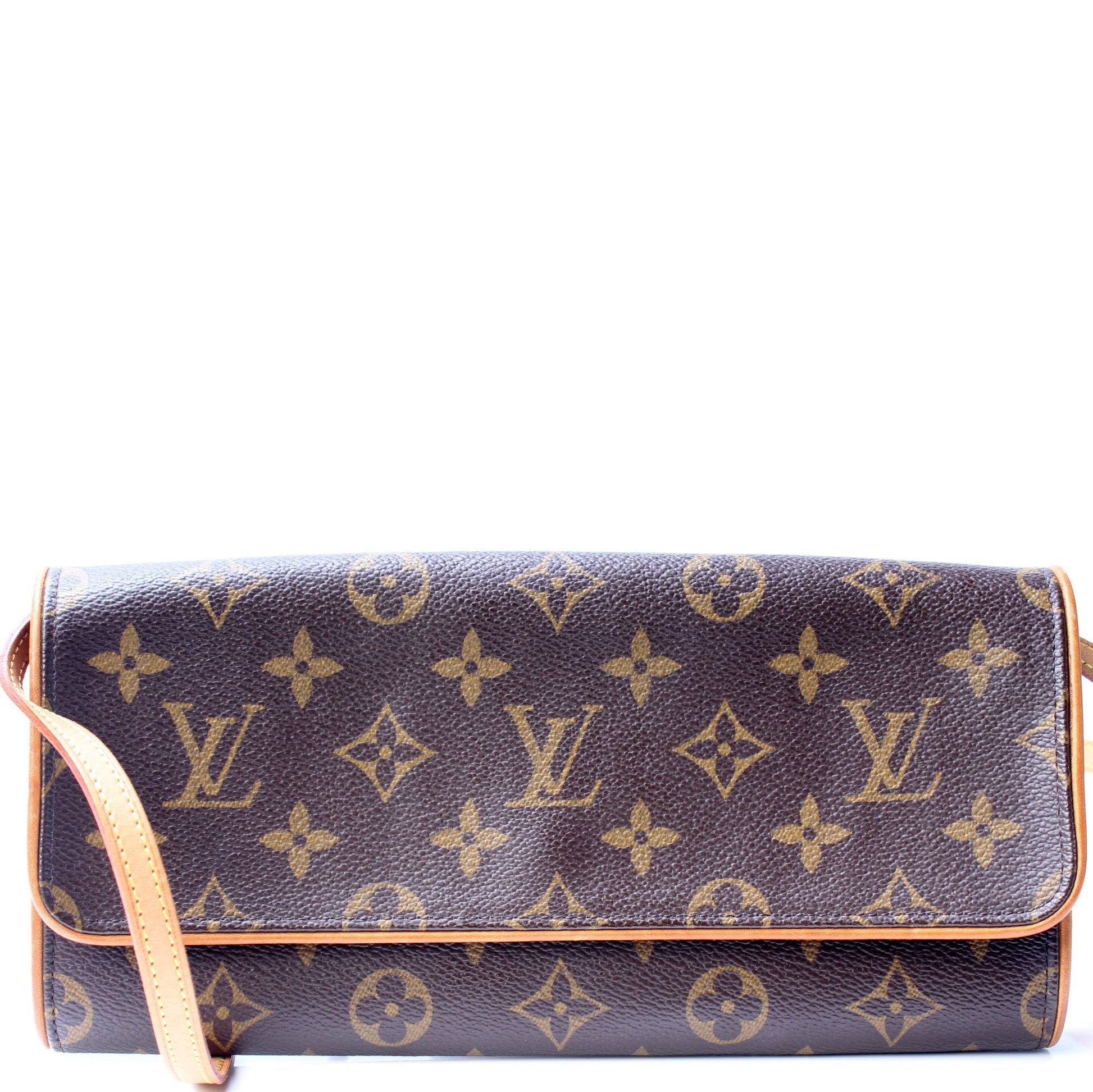 Louis Vuitton Pochette Twin GM Monogram Clutch Bag Monogram 4