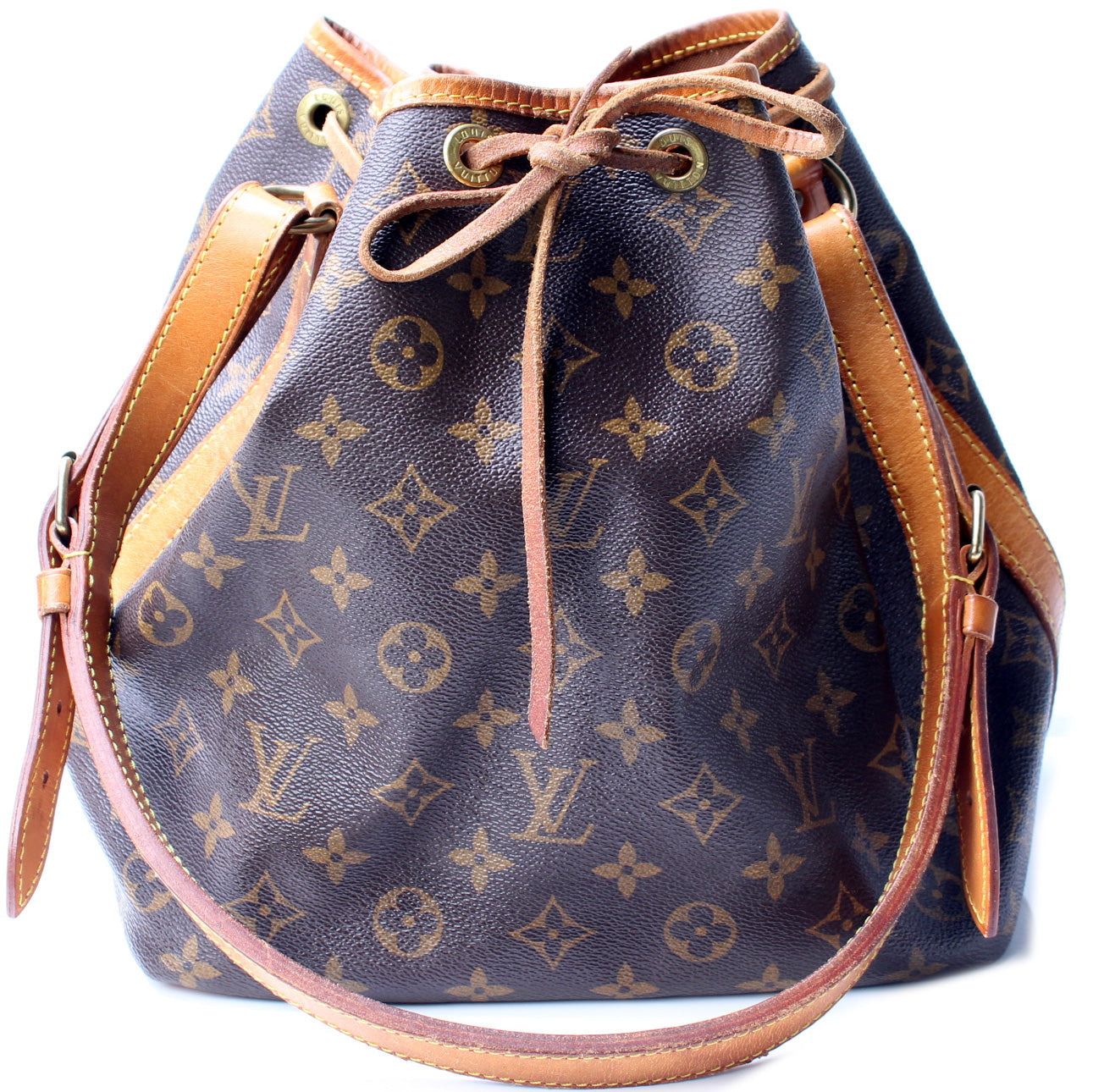Louis Vuitton Noe Petit Monogram Handbag Petit Monogram