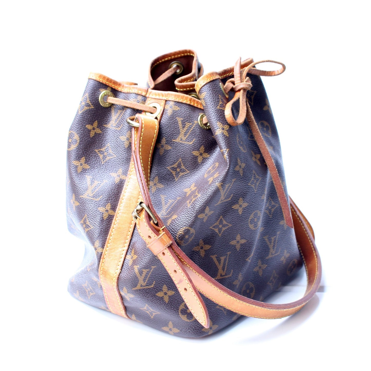 Louis Vuitton Noe Petit Monogram Handbag Petit Monogram