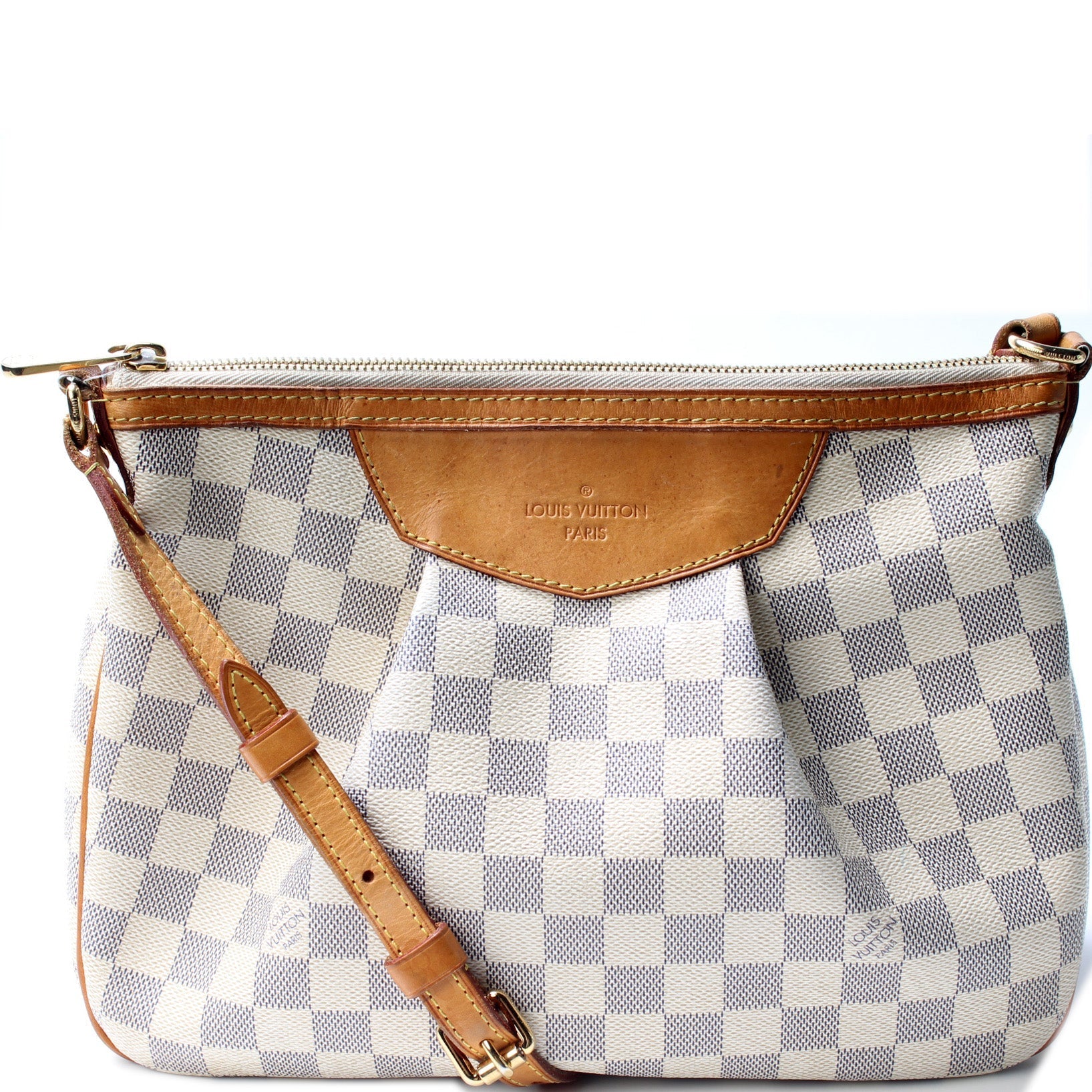 Louis Vuitton Siracusa Azur PM Damier Handbag