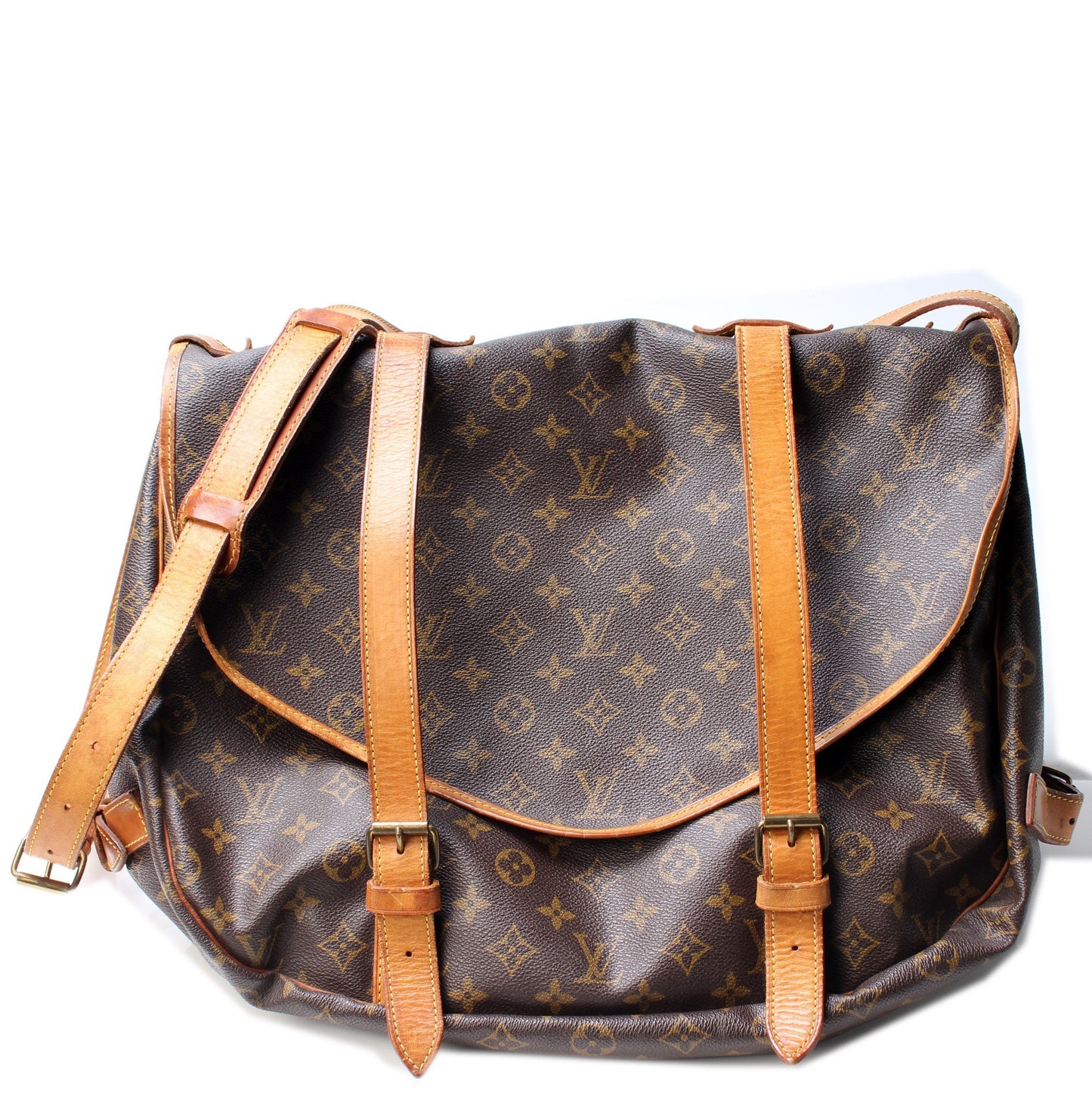 Louis Vuitton Saumar 43 Monogram Handbag