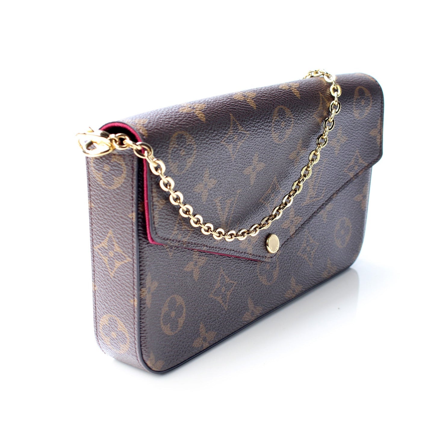 Louis Vuitton Pochette Felicie Monogram Clutch Bag Monogram 12