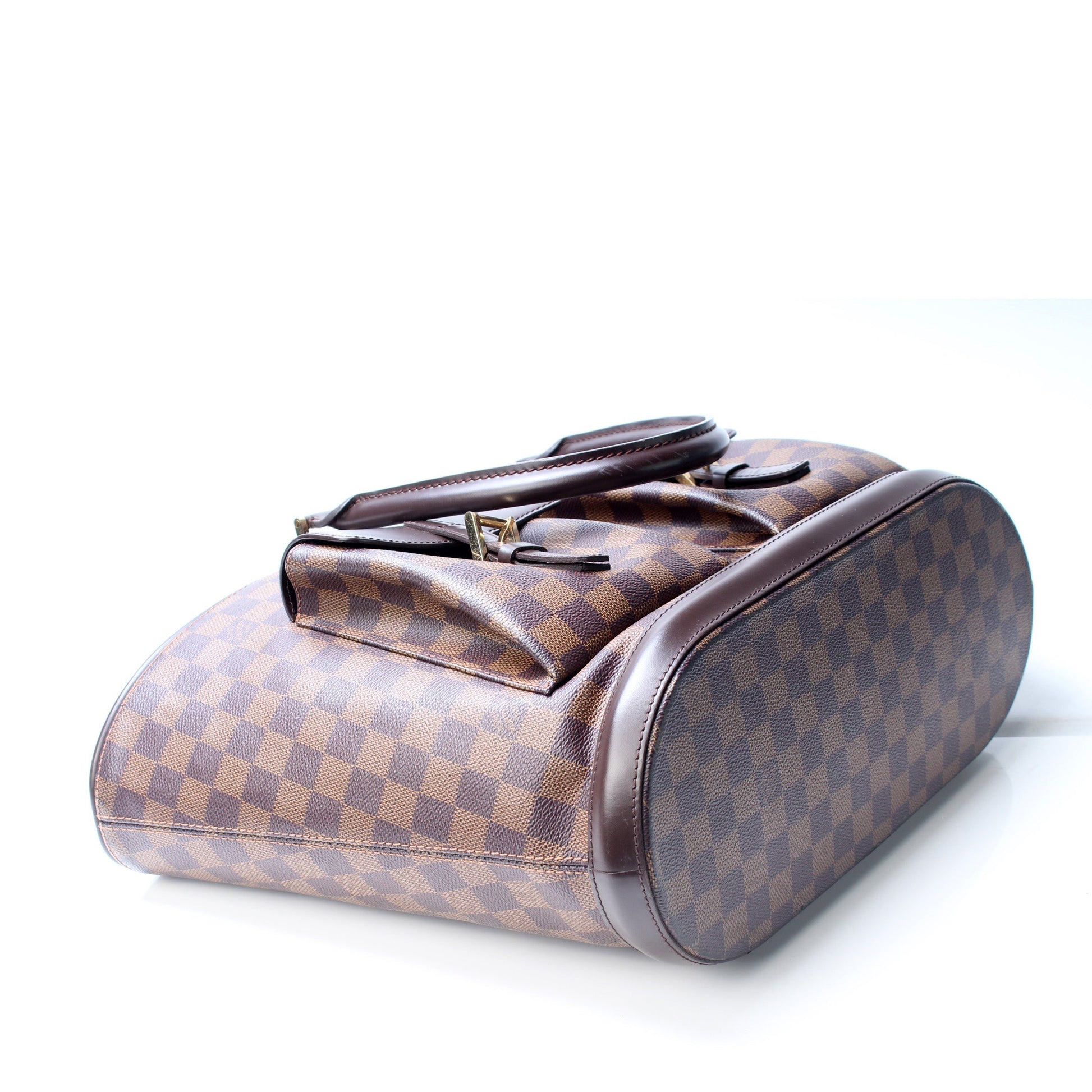 Louis Vuitton Manosque GM Ebene Damier Handbag Ebene 3