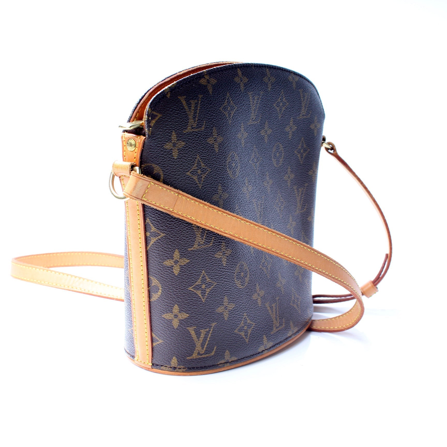 Louis Vuitton Drouot Monogram Handbag