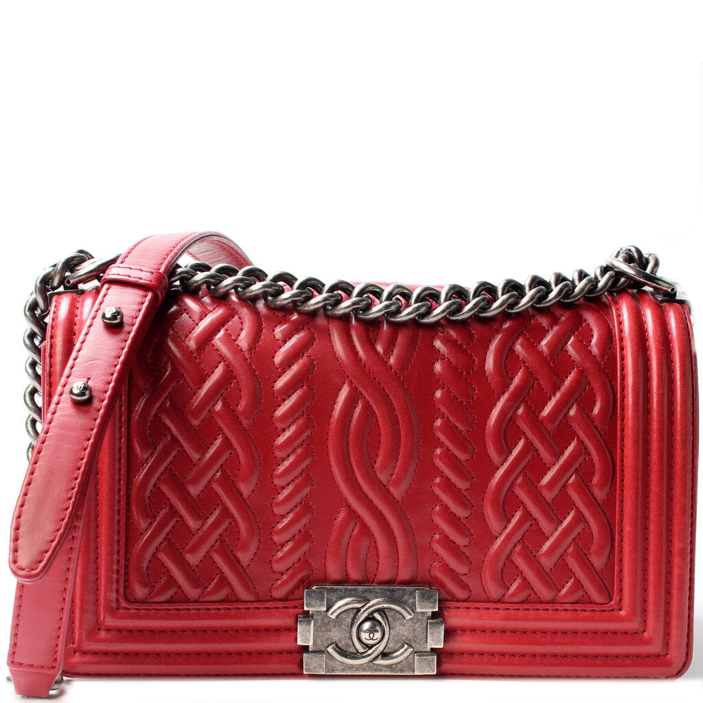 Chanel Boy Flap Celtic Lambskin 18 Mil Handbag